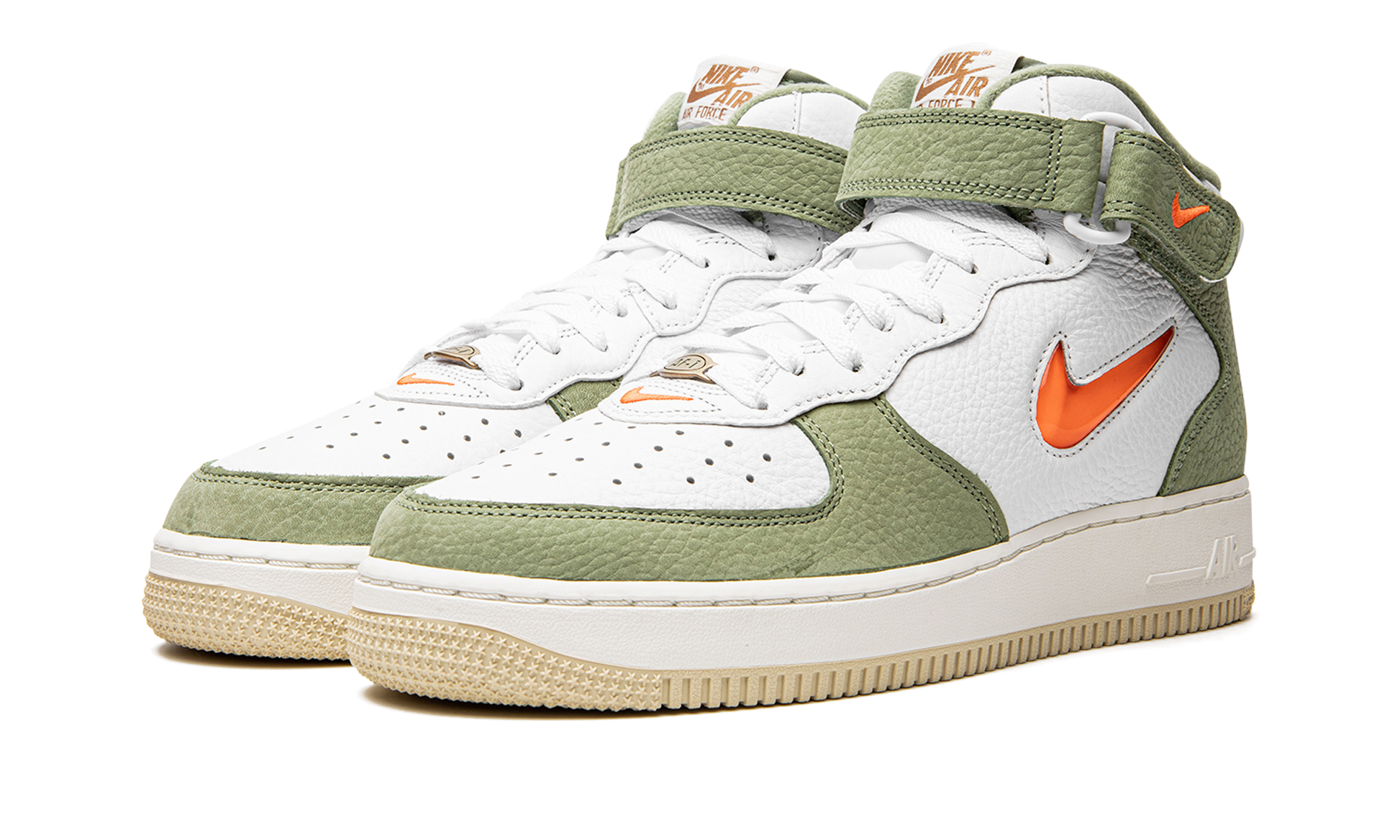Air Force 1 Mid Qs "jewel Oil Green" - 2