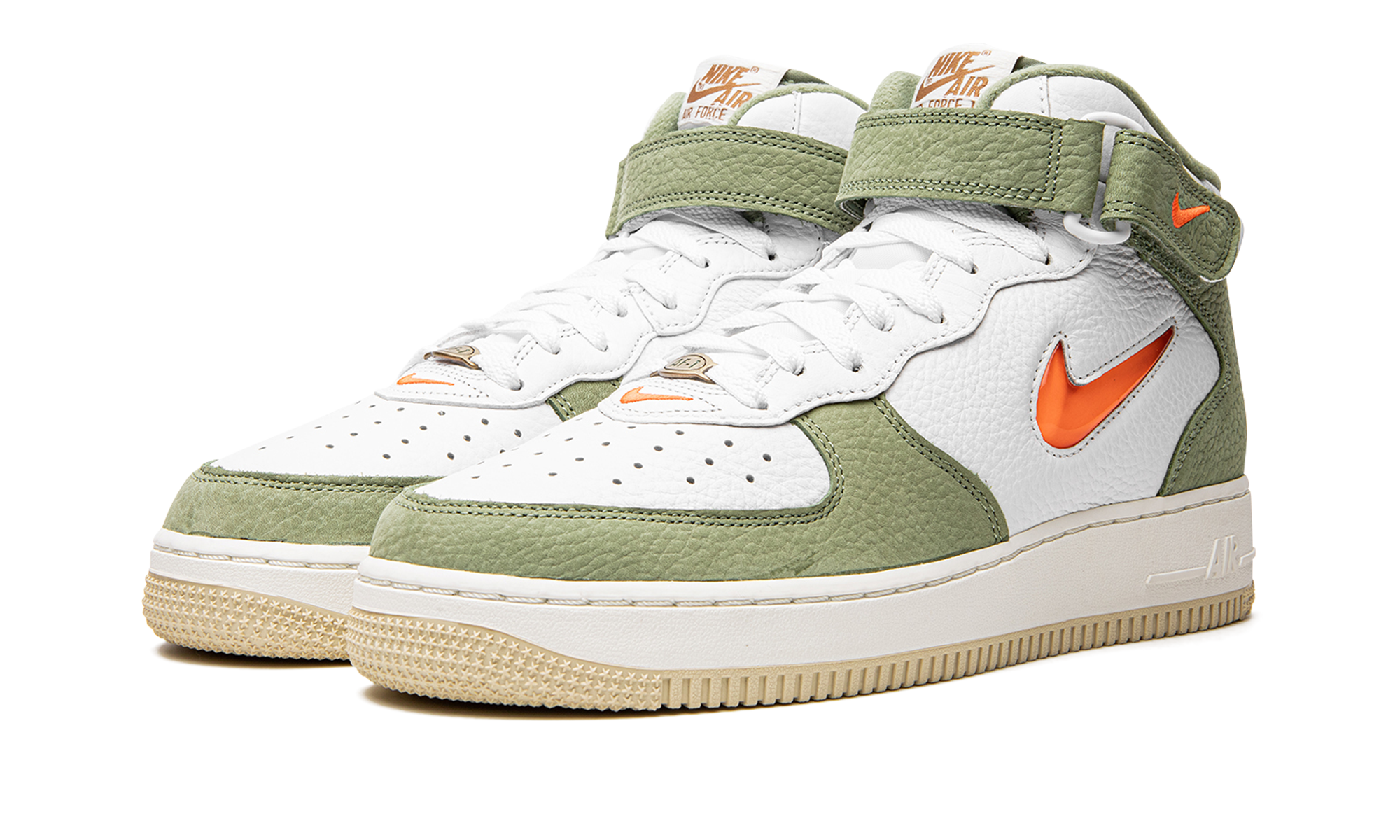 Air Force 1 Mid Qs "jewel Oil Green" - 2