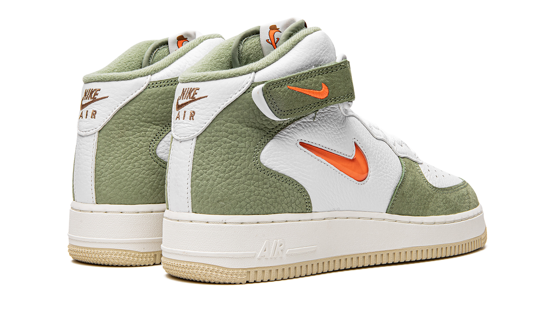 Air Force 1 Mid Qs "jewel Oil Green" - 3