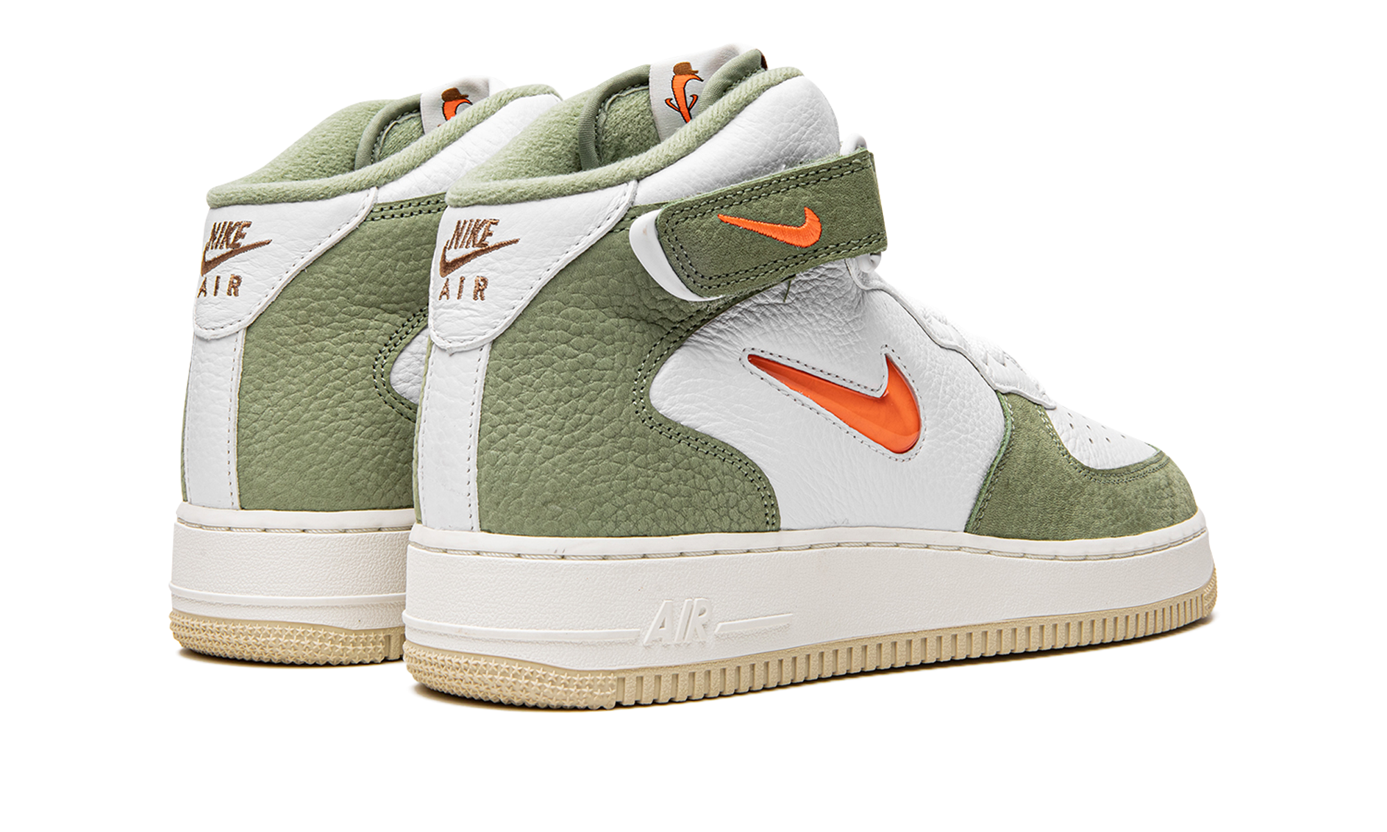 Air Force 1 Mid Qs "jewel Oil Green" - 3