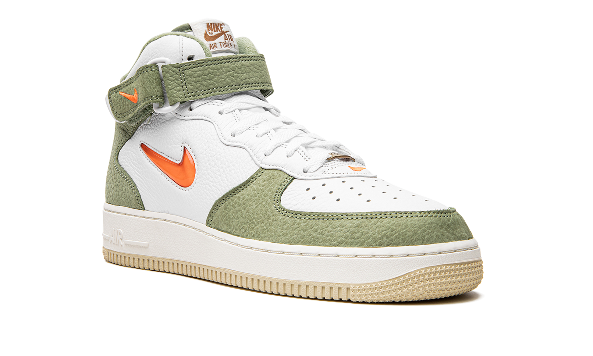Air Force 1 Mid Qs "jewel Oil Green" - 7