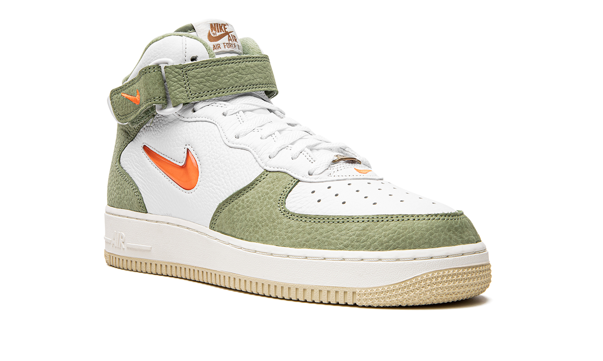 Air Force 1 Mid Qs "jewel Oil Green" - 7