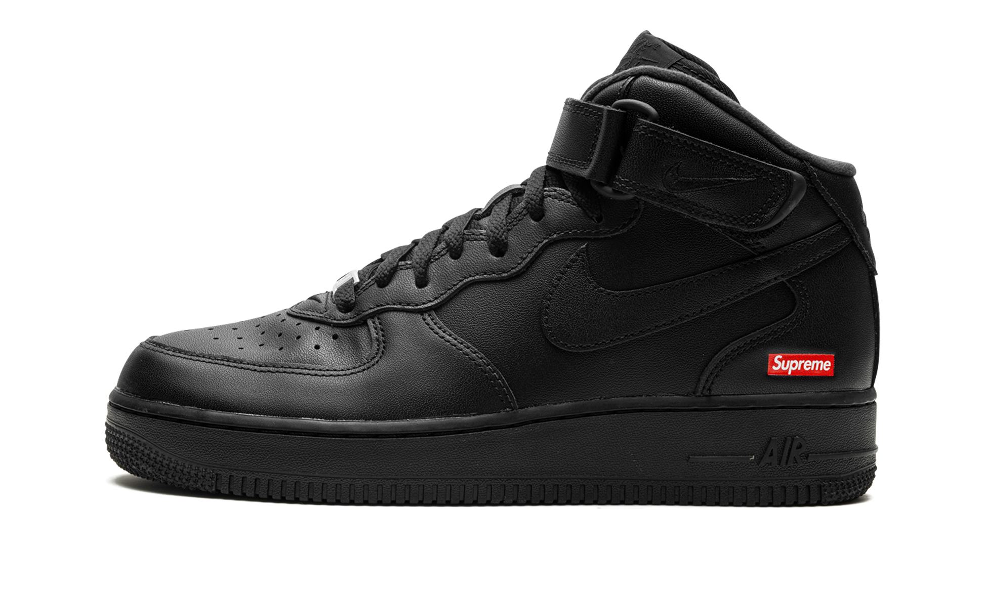 Air Force 1 Mid "supreme - Mini Box Logo Black" - 1
