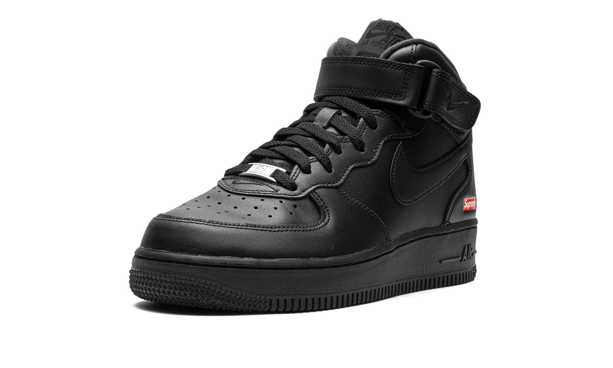 Air Force 1 Mid "supreme - Mini Box Logo Black" - 4