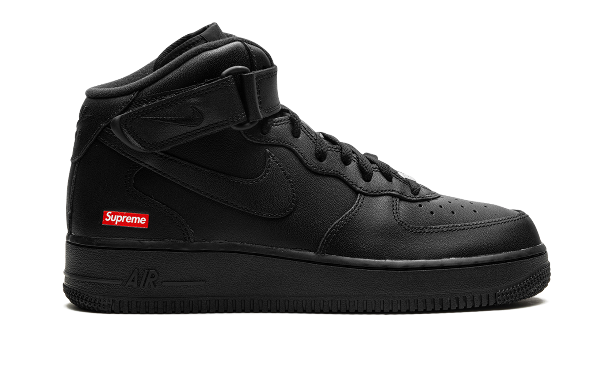 Air Force 1 Mid "supreme - Mini Box Logo Black" - 6