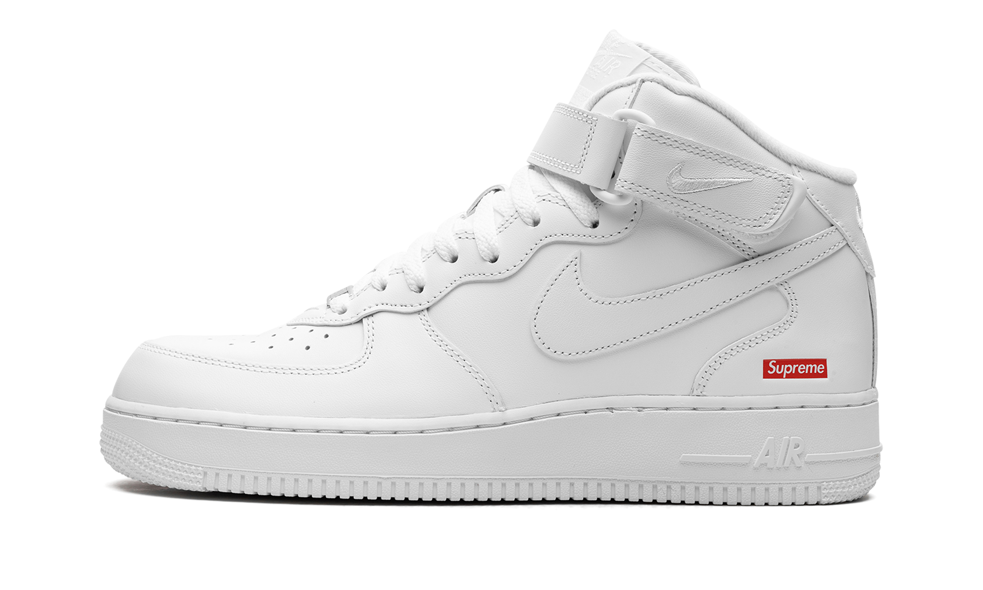 Air Force 1 Mid "supreme - Mini Box Logo White" - 1