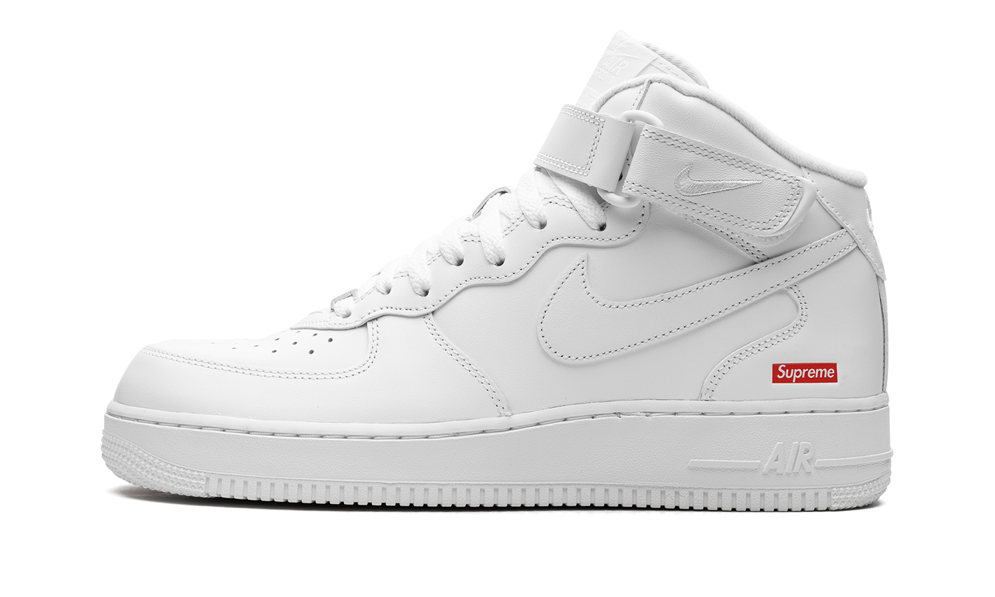 Air Force 1 Mid "supreme - Mini Box Logo White" - 1