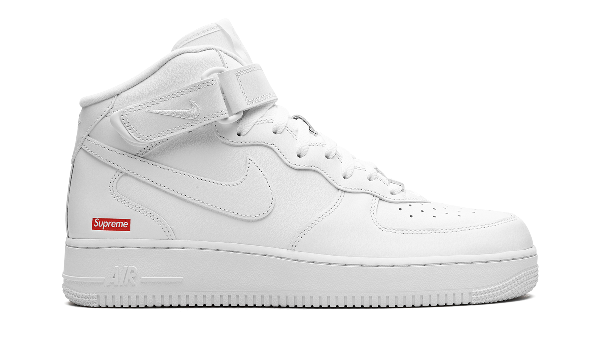 Air Force 1 Mid "supreme - Mini Box Logo White" - 6