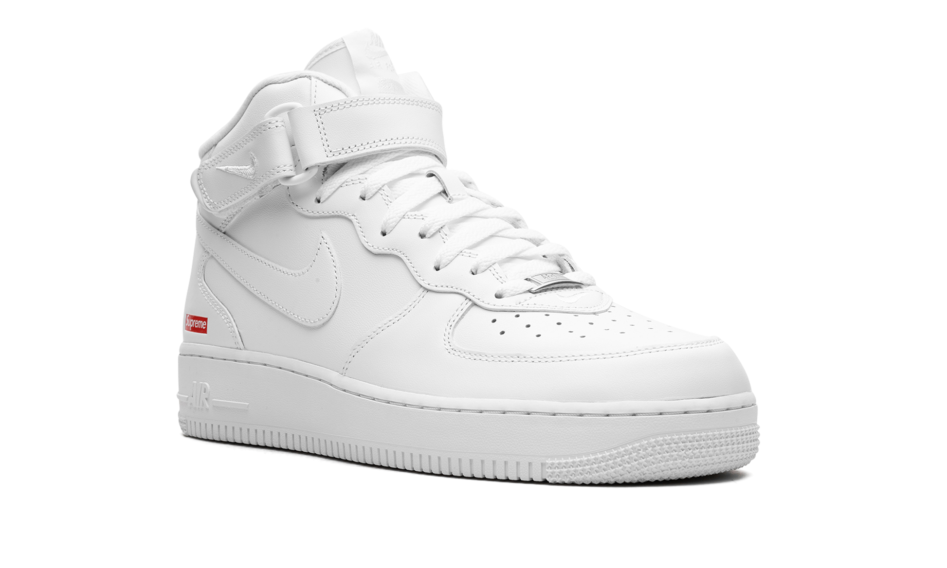 Air Force 1 Mid "supreme - Mini Box Logo White" - 7