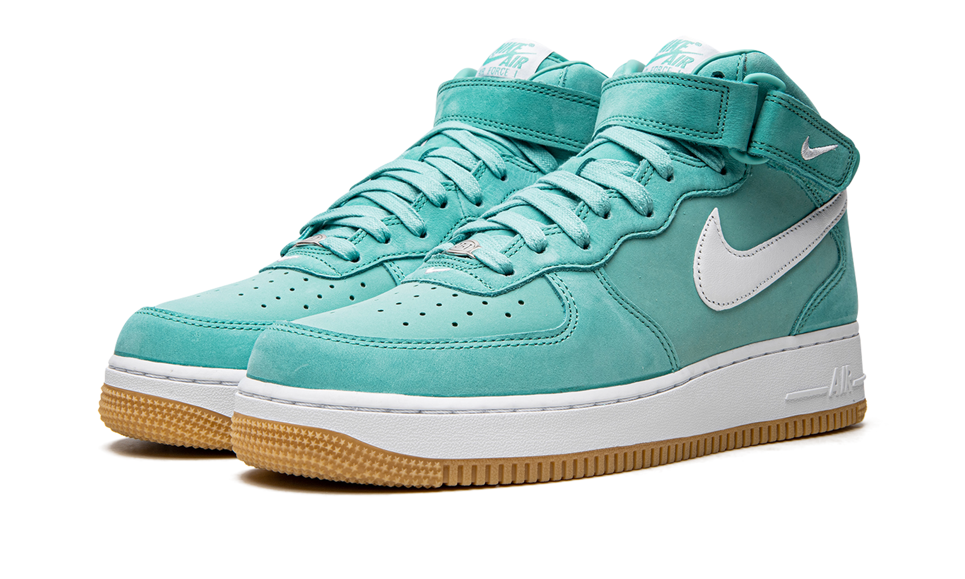 Air Force 1 Mid "washed Teal" - 2