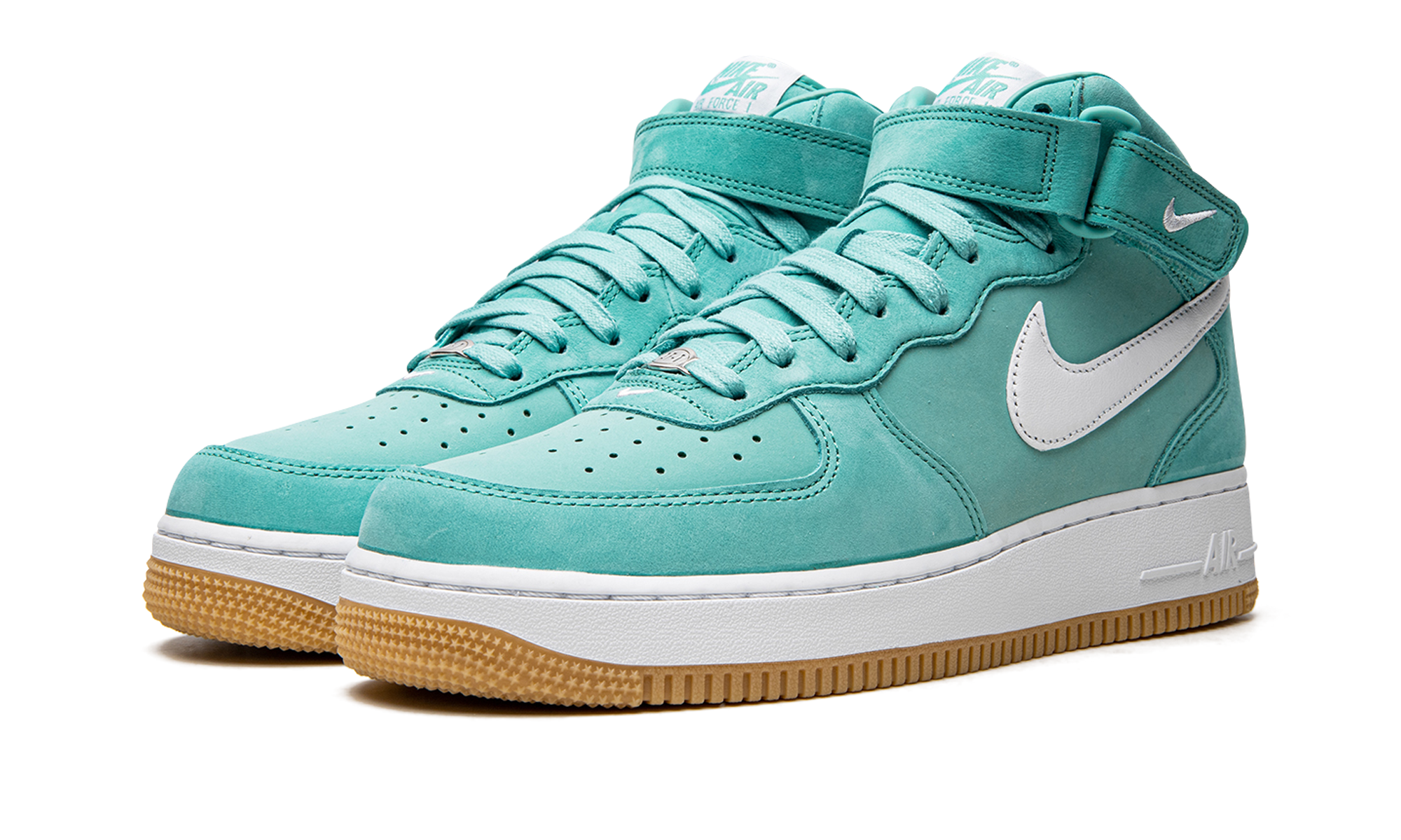 Air Force 1 Mid "washed Teal" - 2