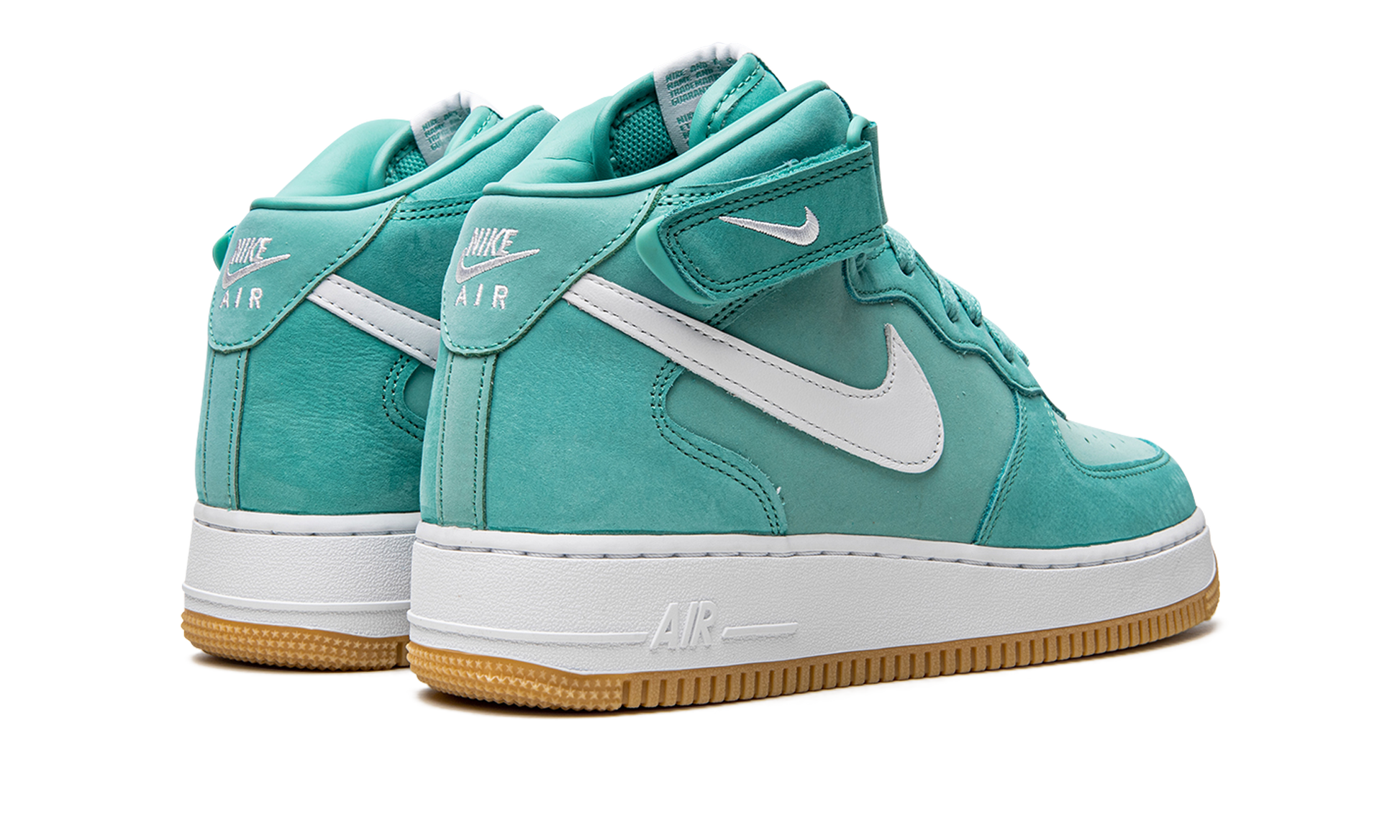 Air Force 1 Mid "washed Teal" - 3