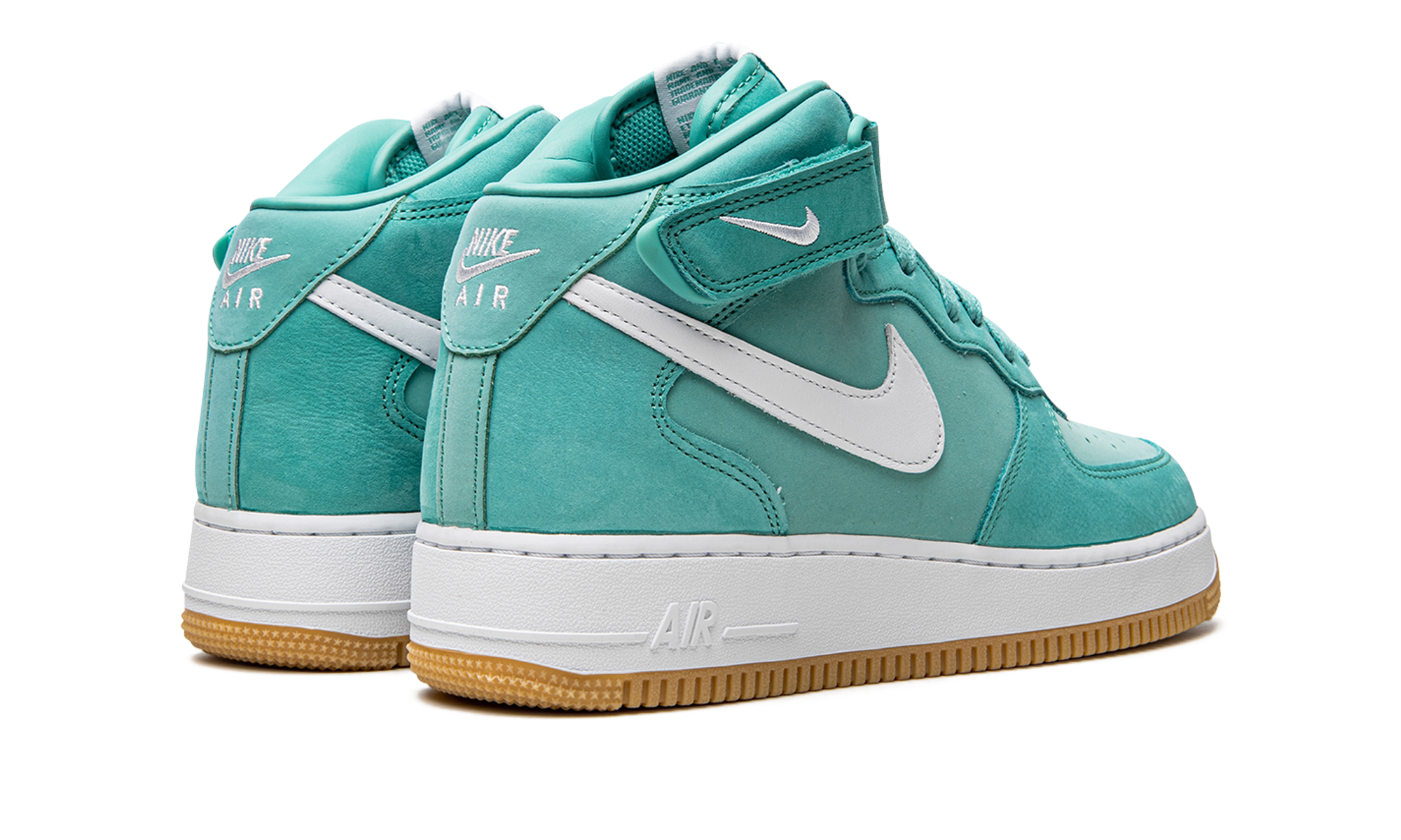 Air Force 1 Mid "washed Teal" - 3