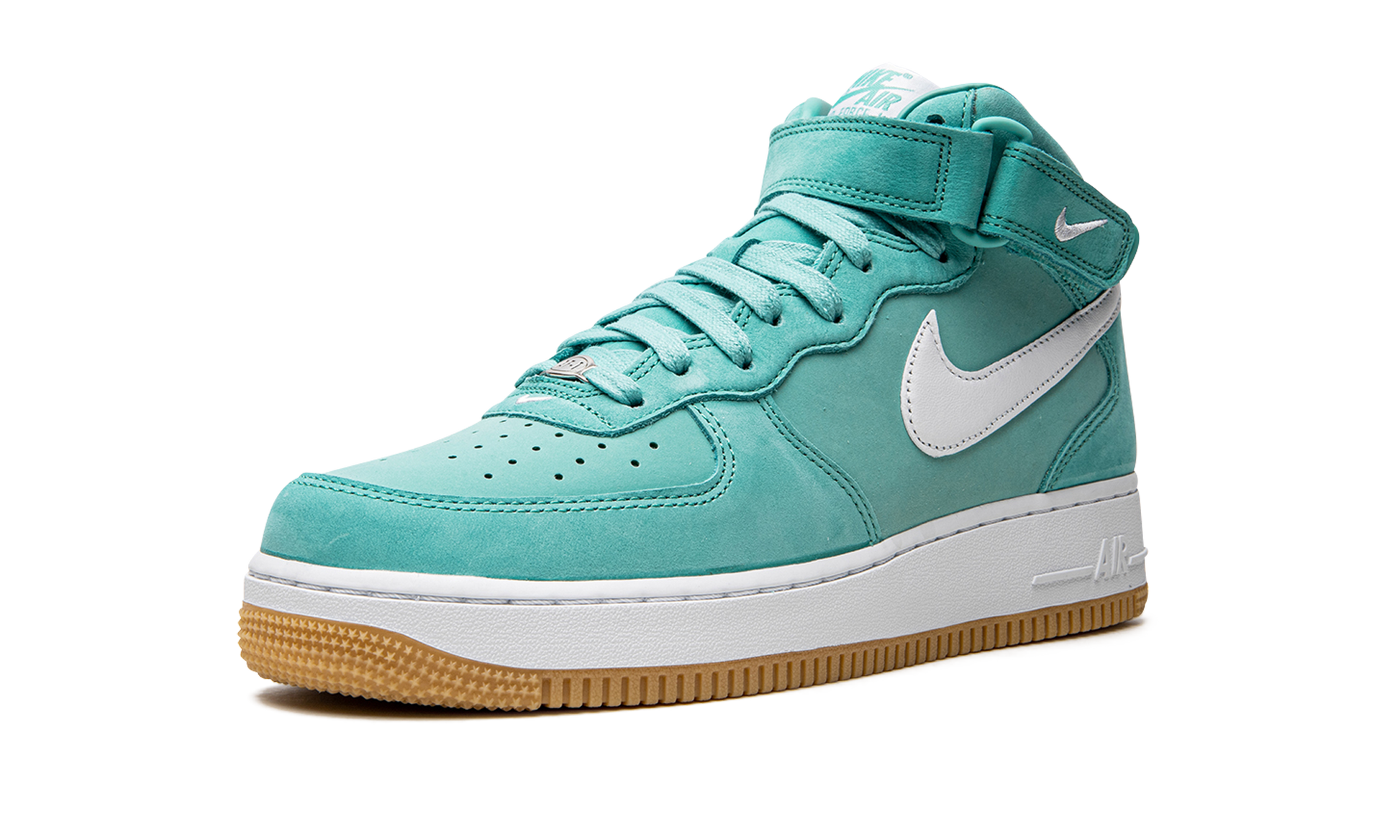 Air Force 1 Mid "washed Teal" - 4