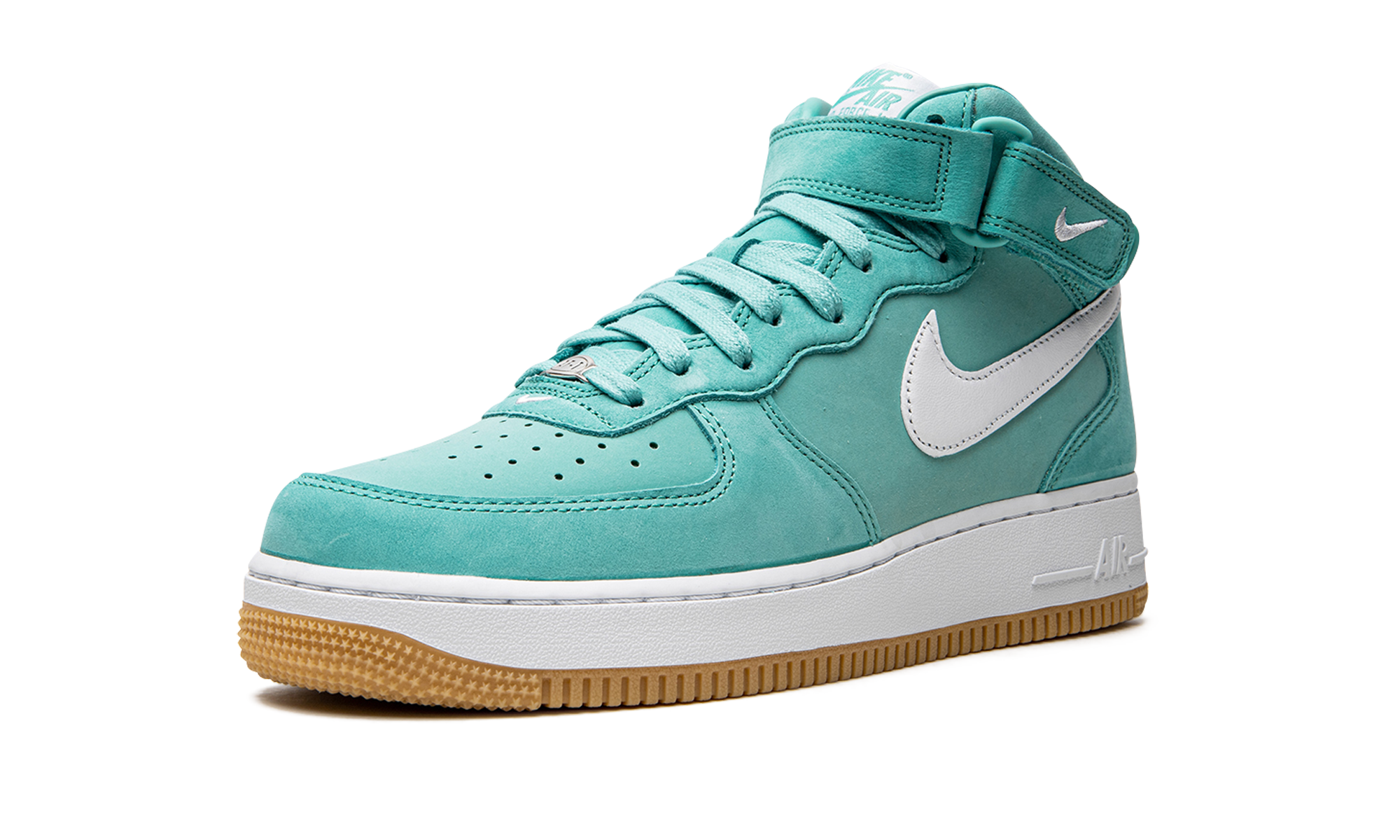 Air Force 1 Mid "washed Teal" - 4