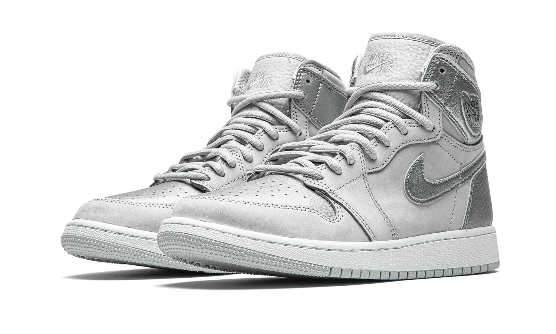 Air Jordan 1 High Og Gs "co.jp - Metallic Silver" - 2