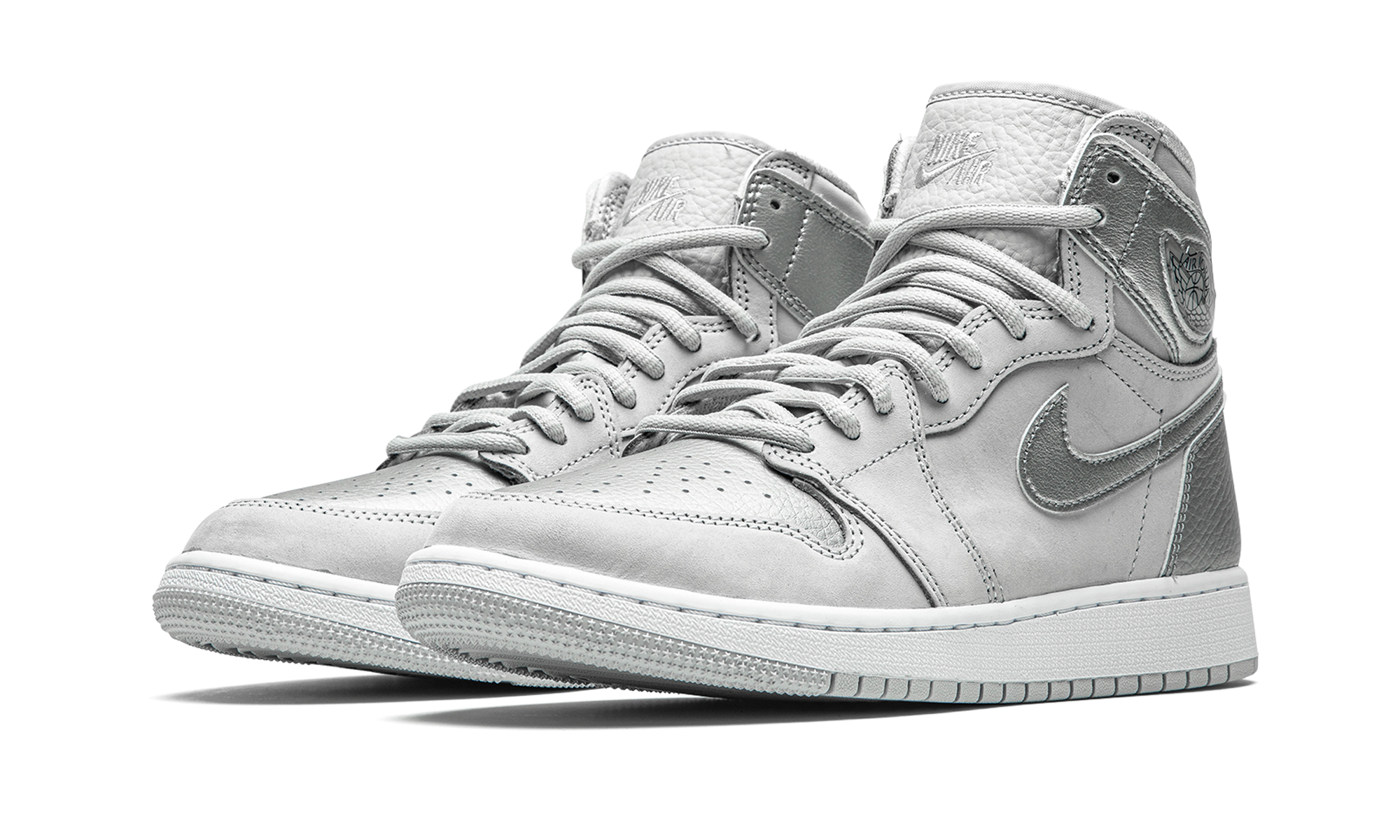 Air Jordan 1 High Og Gs "co.jp - Metallic Silver" - 2
