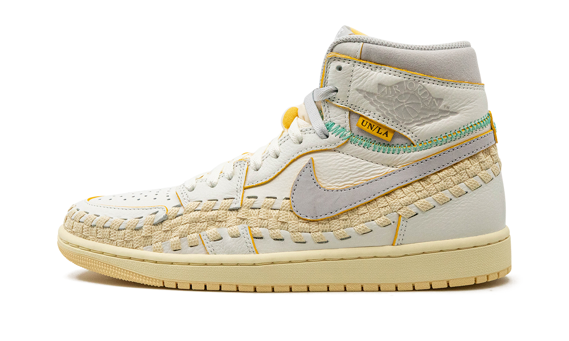 Air Jordan 1 High Og "union X Bephie's Beauty Supply - Woven Sail" - 1