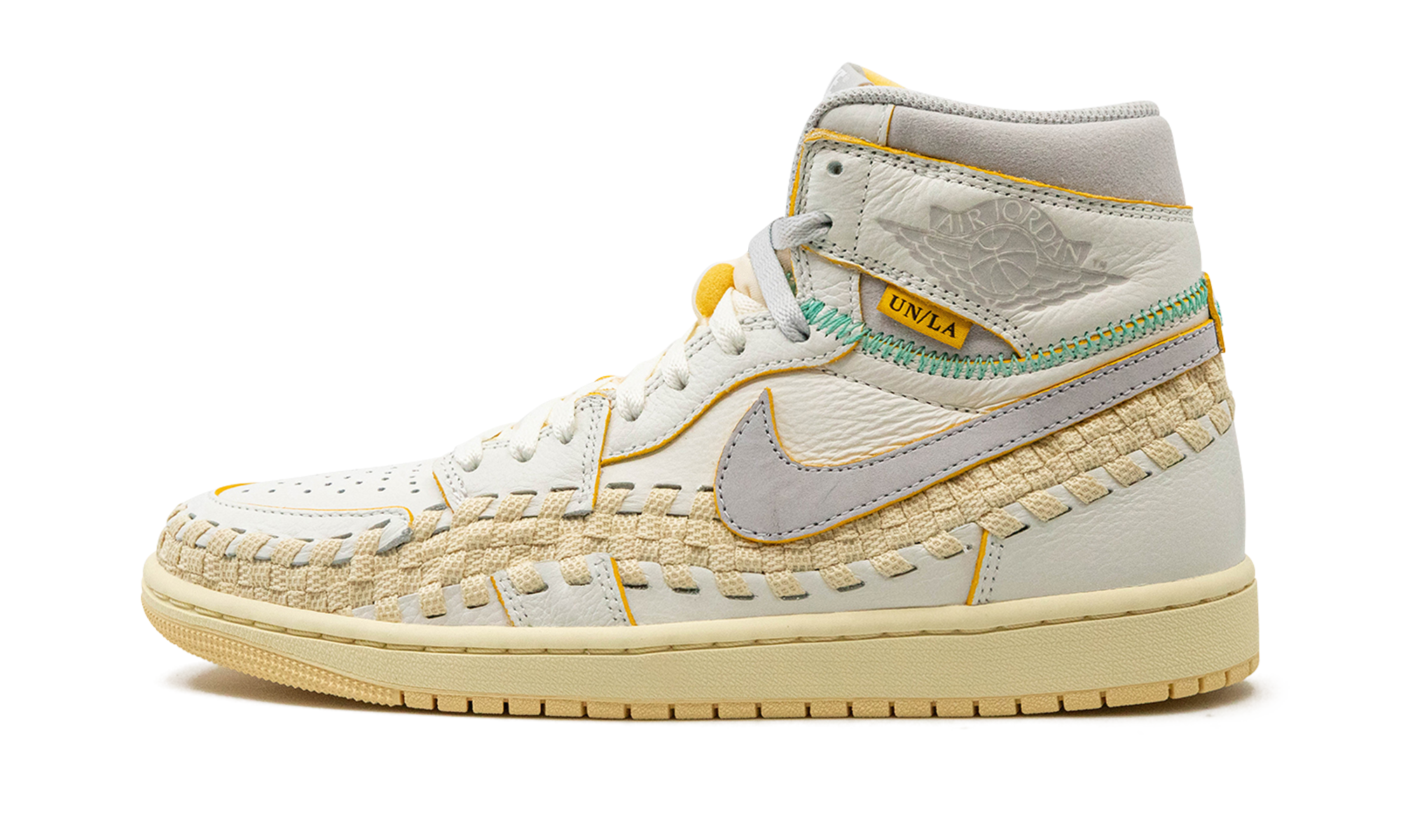 Air Jordan 1 High Og "union X Bephie's Beauty Supply - Woven Sail" - 1