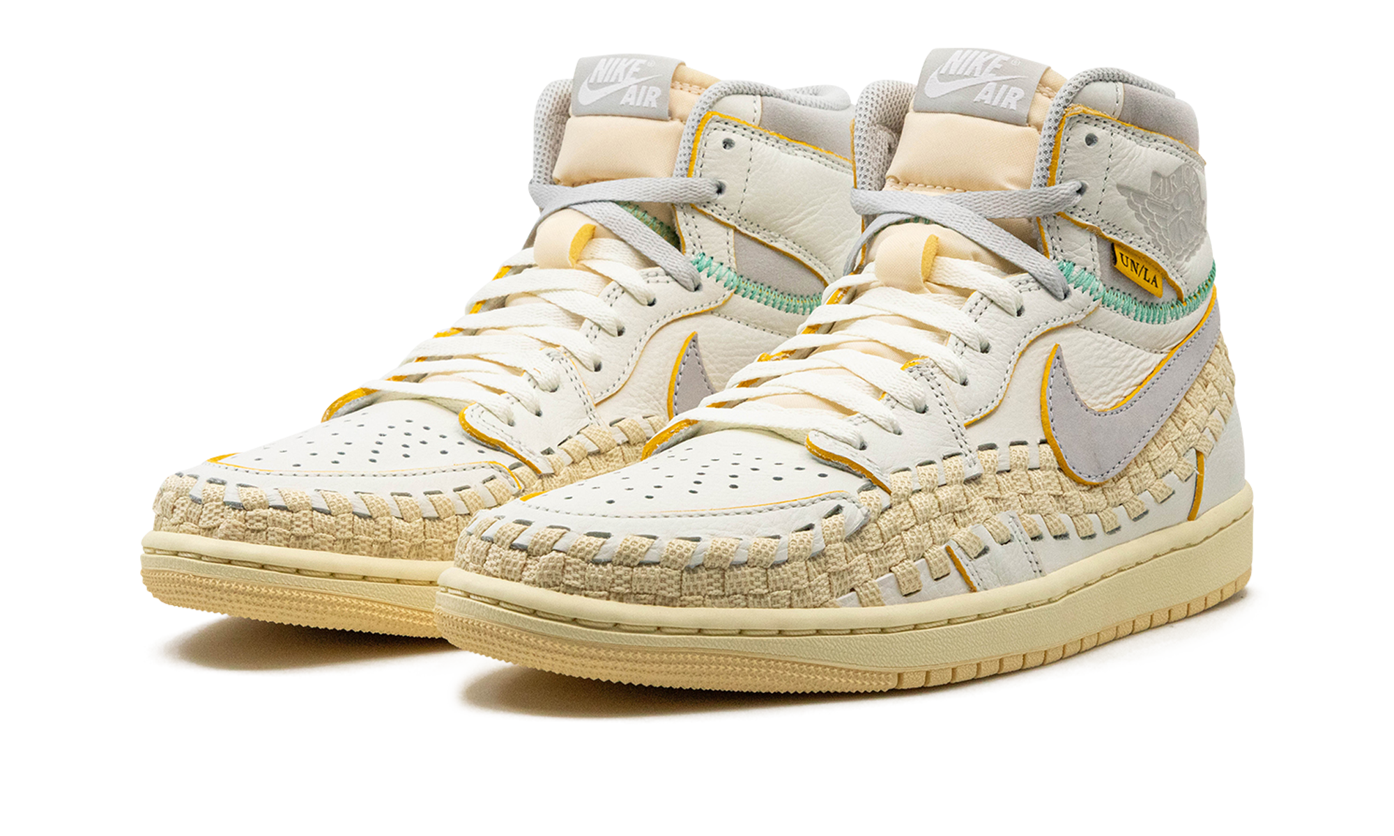 Air Jordan 1 High Og "union X Bephie's Beauty Supply - Woven Sail" - 2