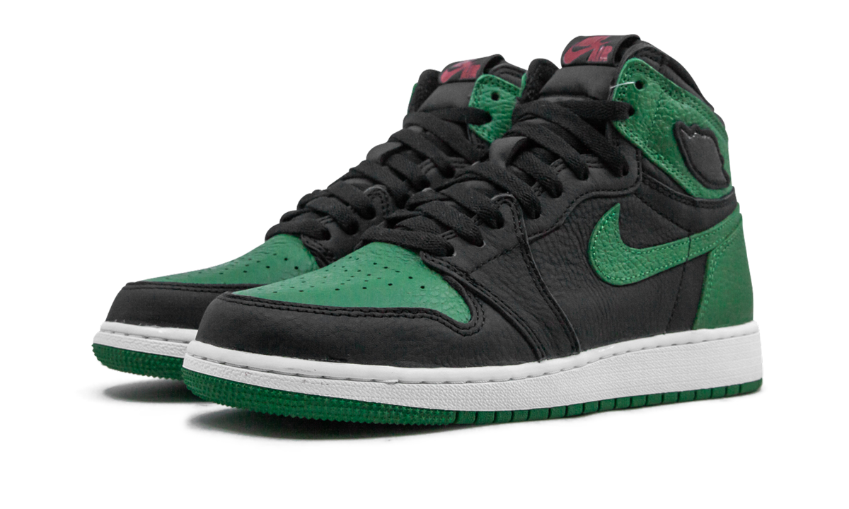 Air Jordan 1 High Retro Gs "pine Green Black" - 2