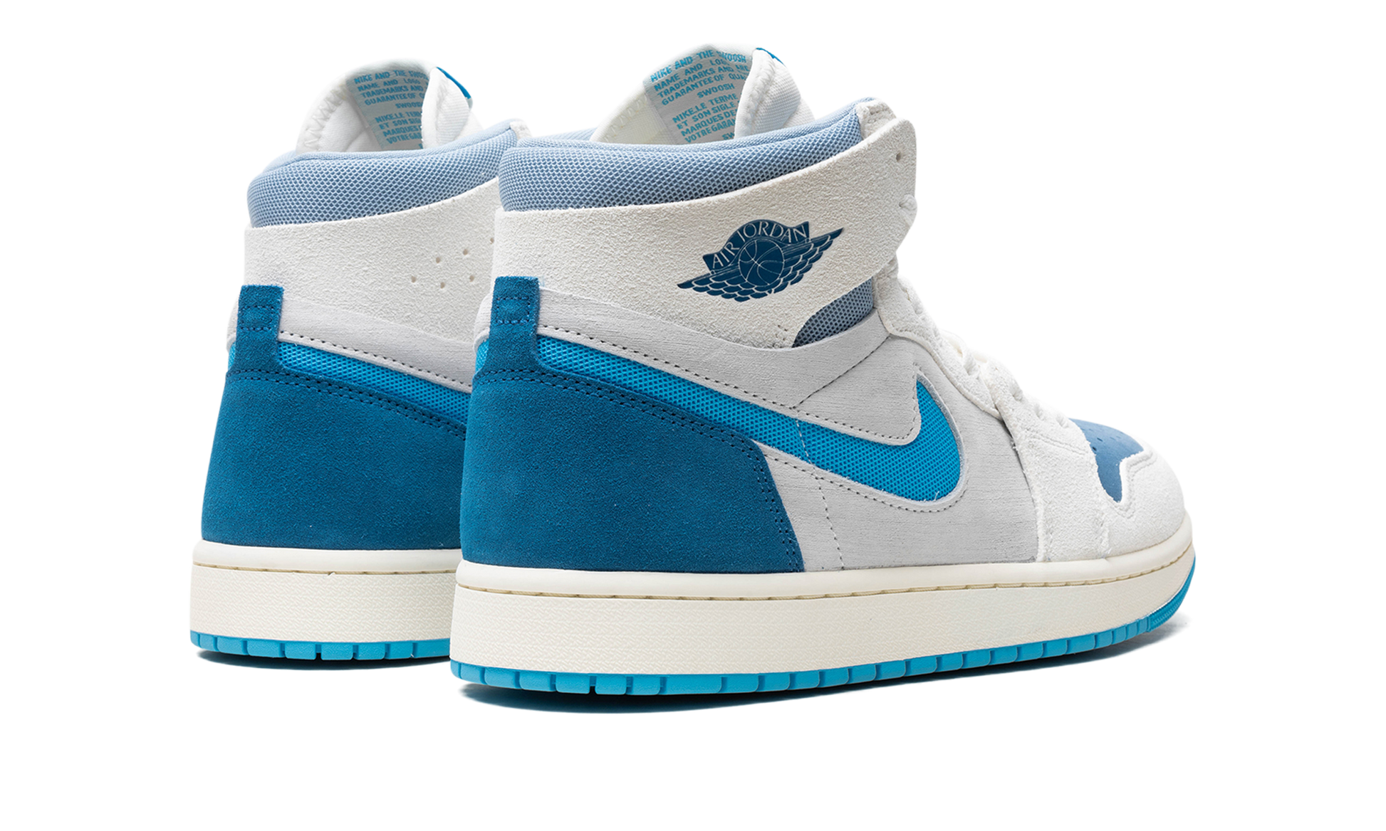 Air Jordan 1 High Zoom Air Cmft 2 "dark Powder Blue" - 3