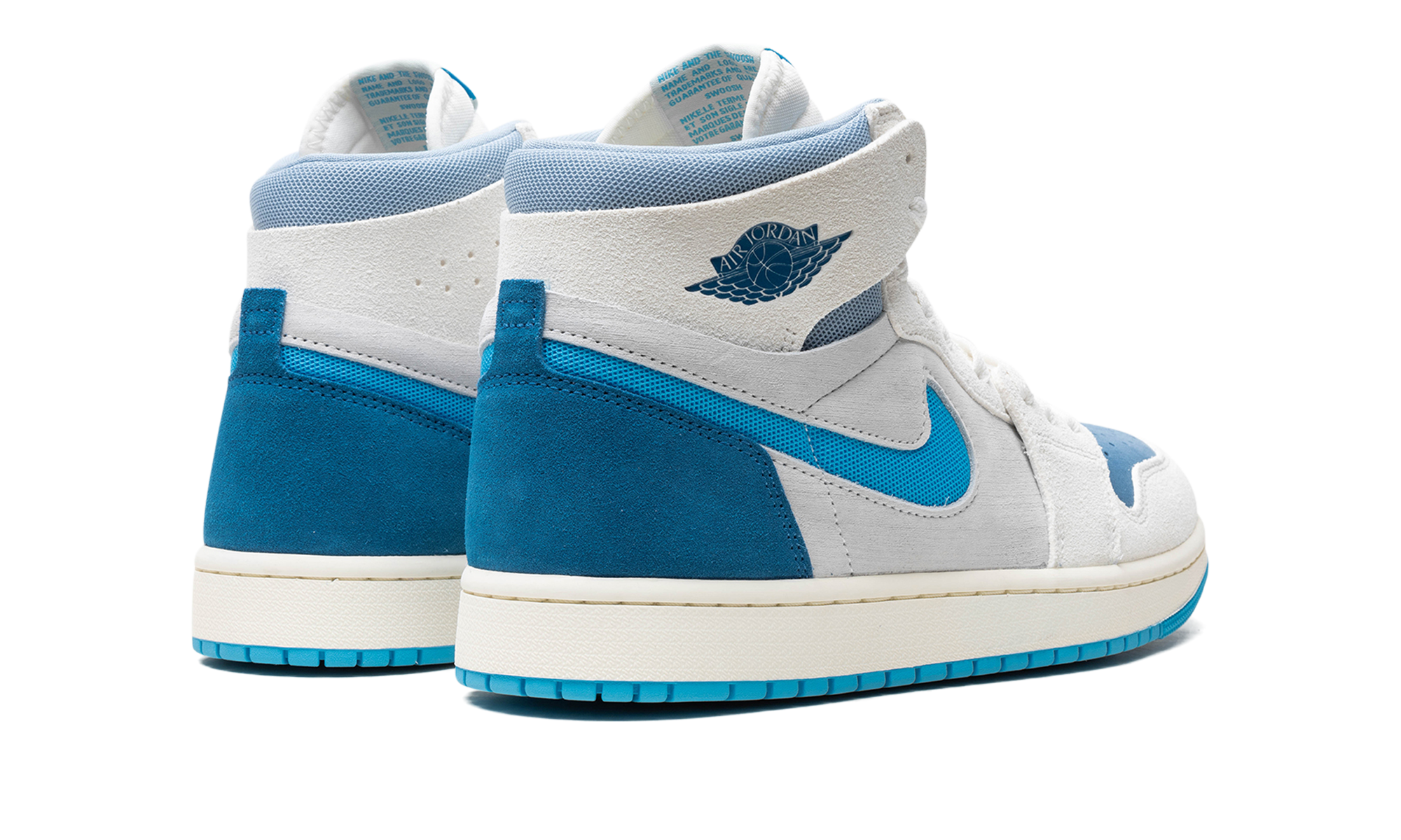 Air Jordan 1 High Zoom Air Cmft 2 "dark Powder Blue" - 3