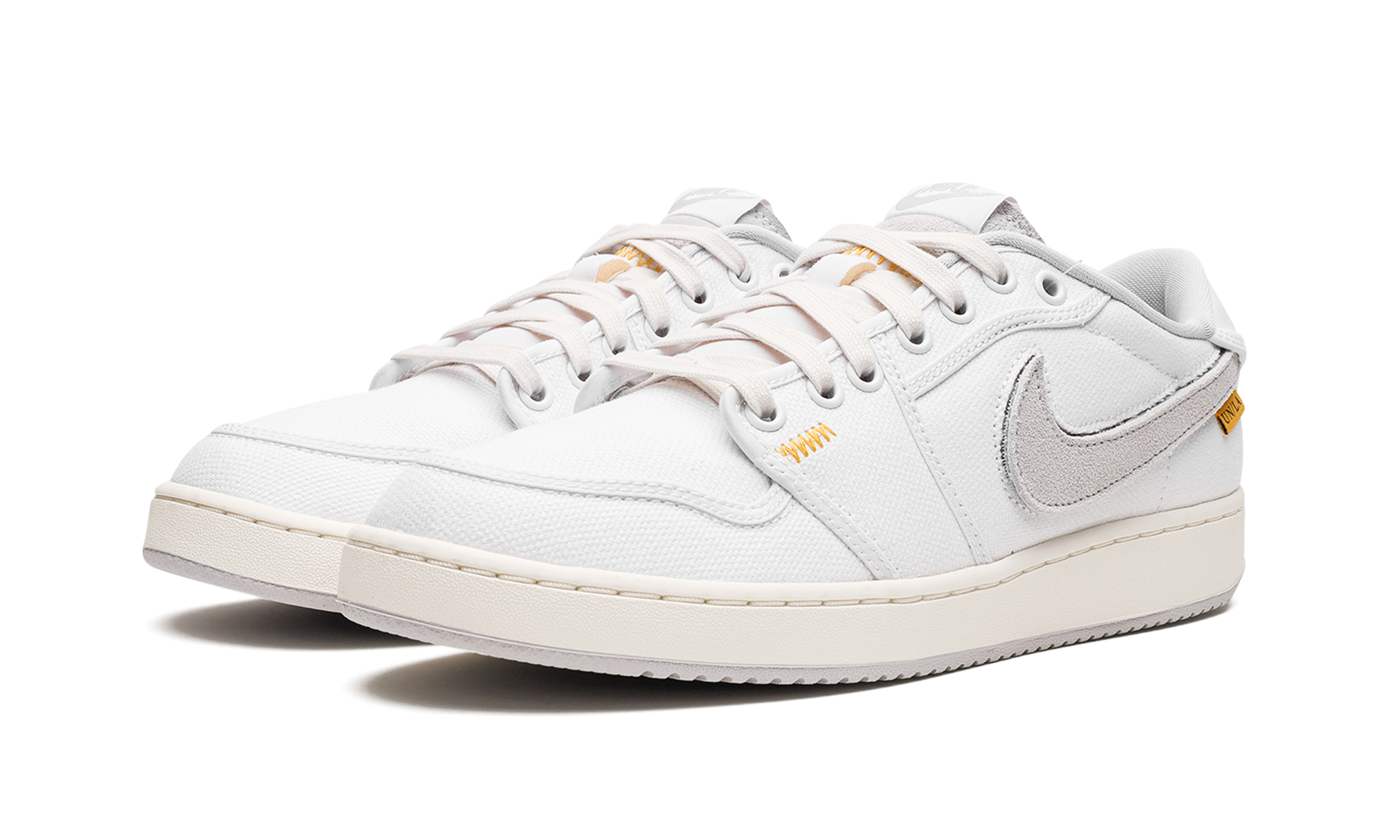 Air Jordan 1 Ko Low "union - White Canvas" - 2