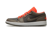 Air Jordan 1 Lo Se Wmns "black / Olive/ Bright Crimson" - 1