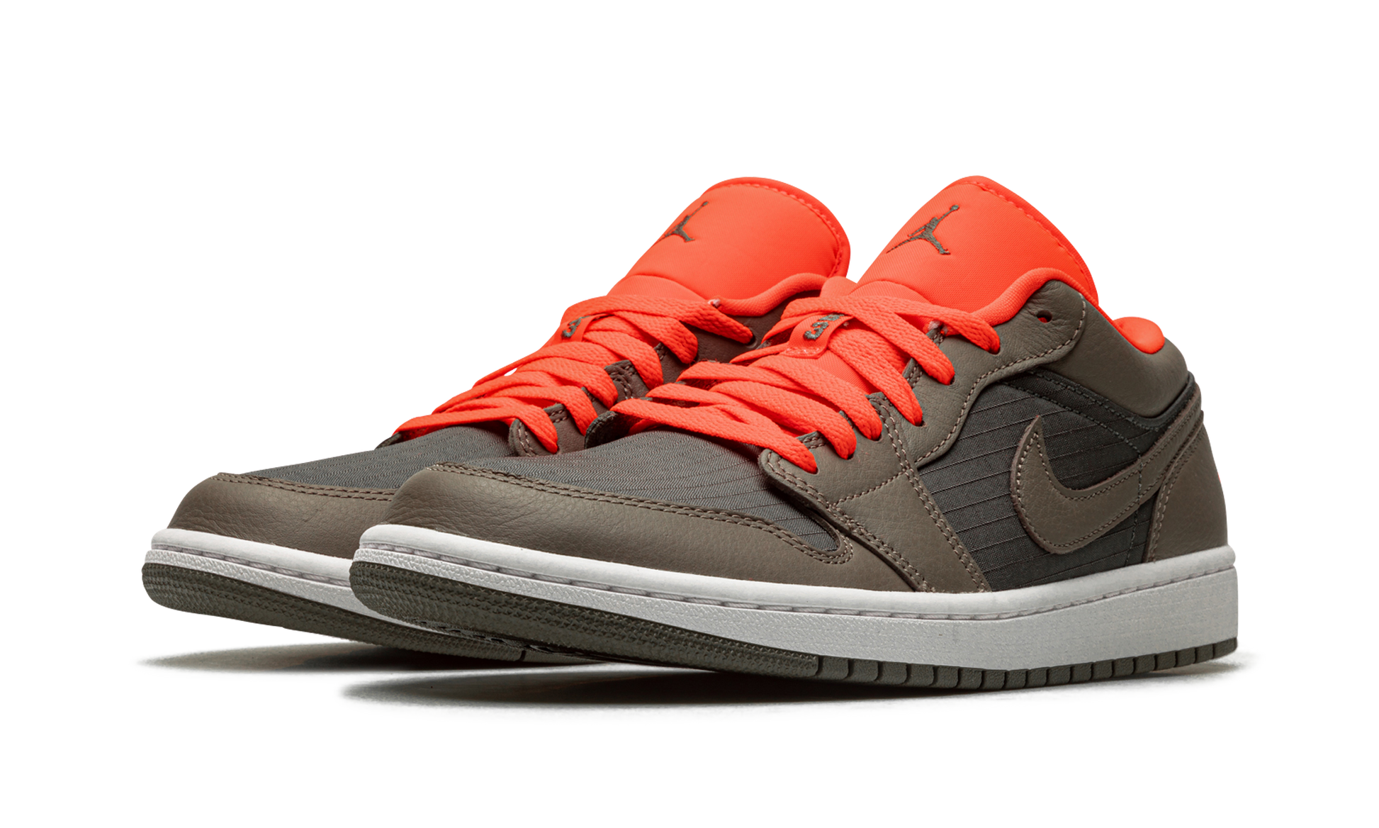 Air Jordan 1 Lo Se Wmns "black / Olive/ Bright Crimson" - 2