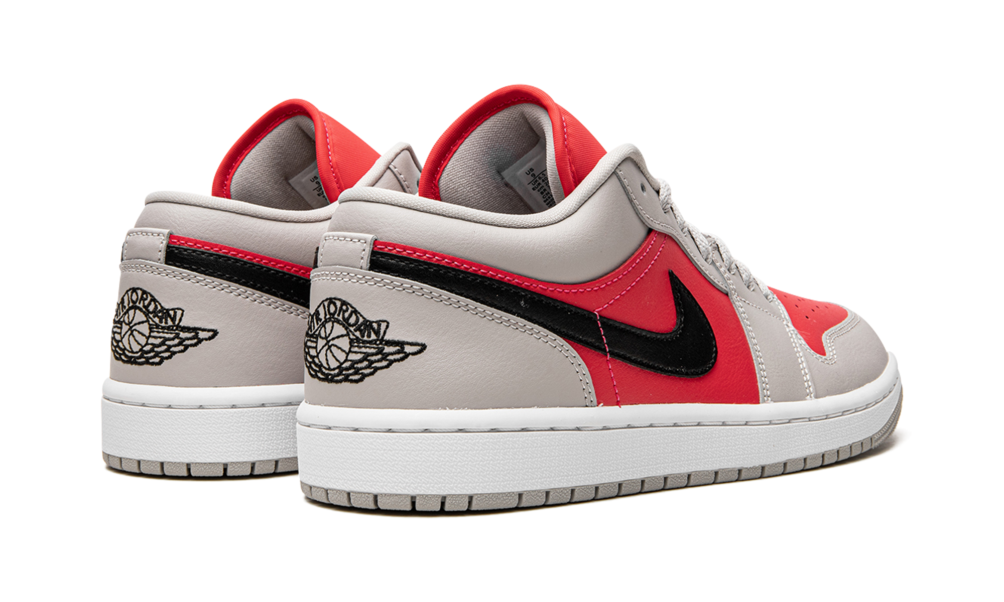 Air Jordan 1 Lo Wmns "light Iron Ore / Siren Red" - 3