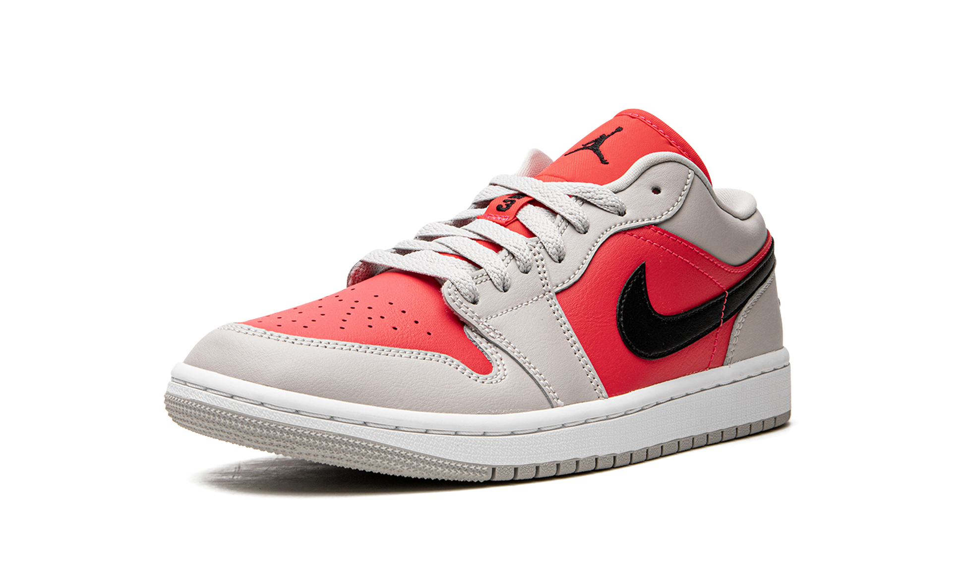 Air Jordan 1 Lo Wmns "light Iron Ore / Siren Red" - 4