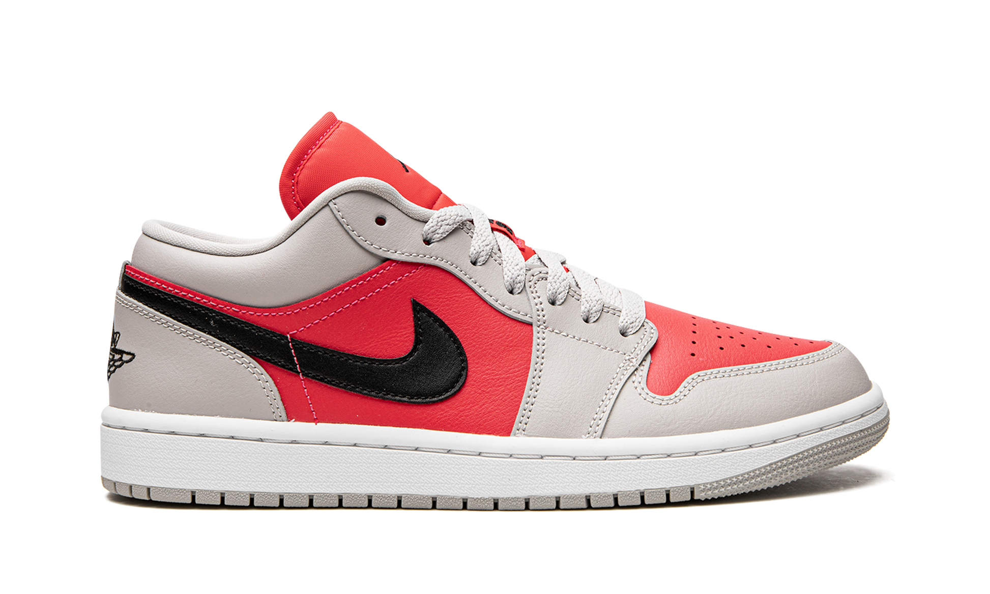 Air Jordan 1 Lo Wmns "light Iron Ore / Siren Red" - 6