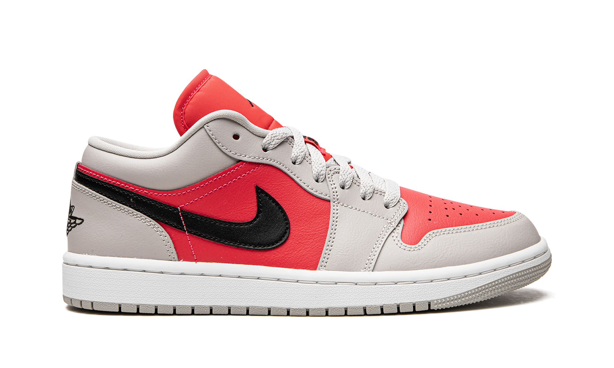 Air Jordan 1 Lo Wmns "light Iron Ore / Siren Red" - 6