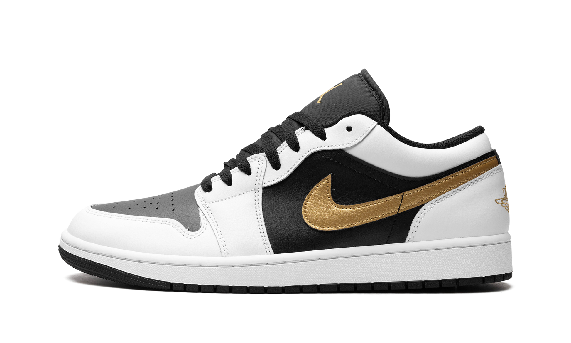 Air Jordan 1 Low "gold Swoosh" - 1
