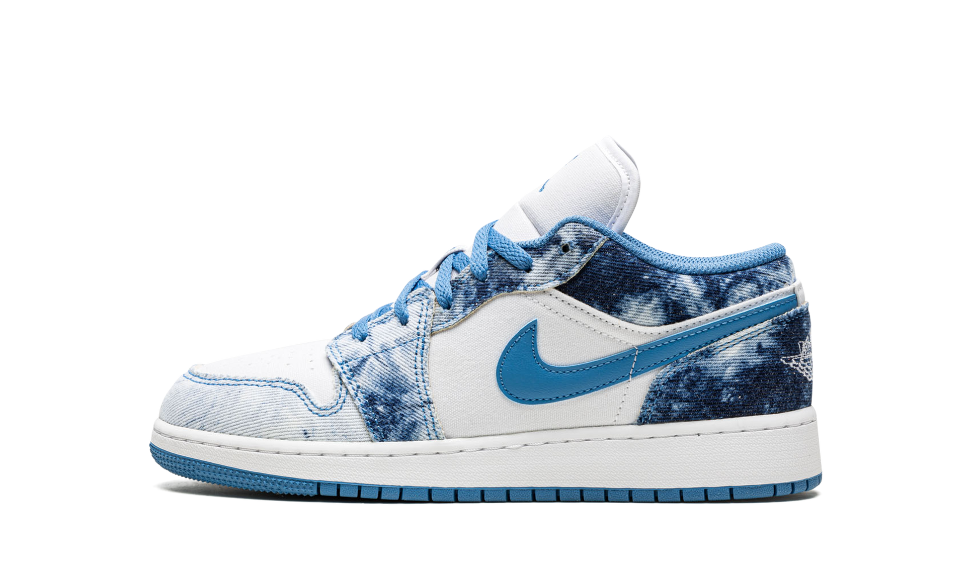Air Jordan 1 Low Gs "acid Wash Denim" - 1