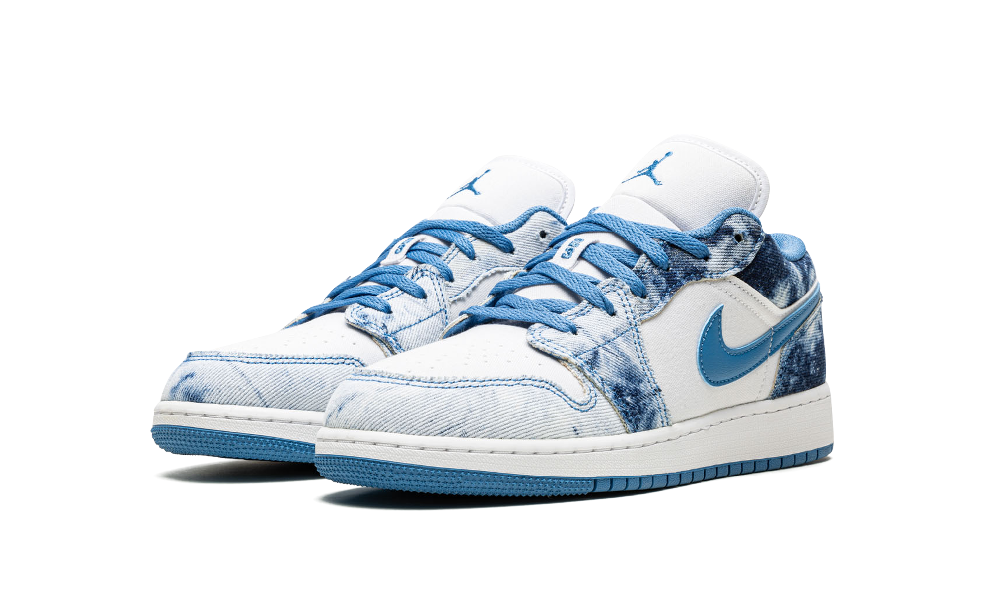 Air Jordan 1 Low Gs "acid Wash Denim" - 2