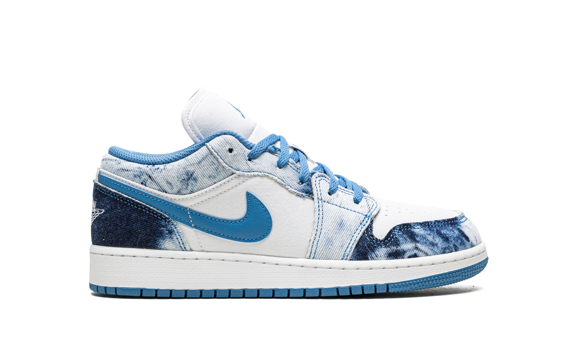 Air Jordan 1 Low Gs "acid Wash Denim" - 6