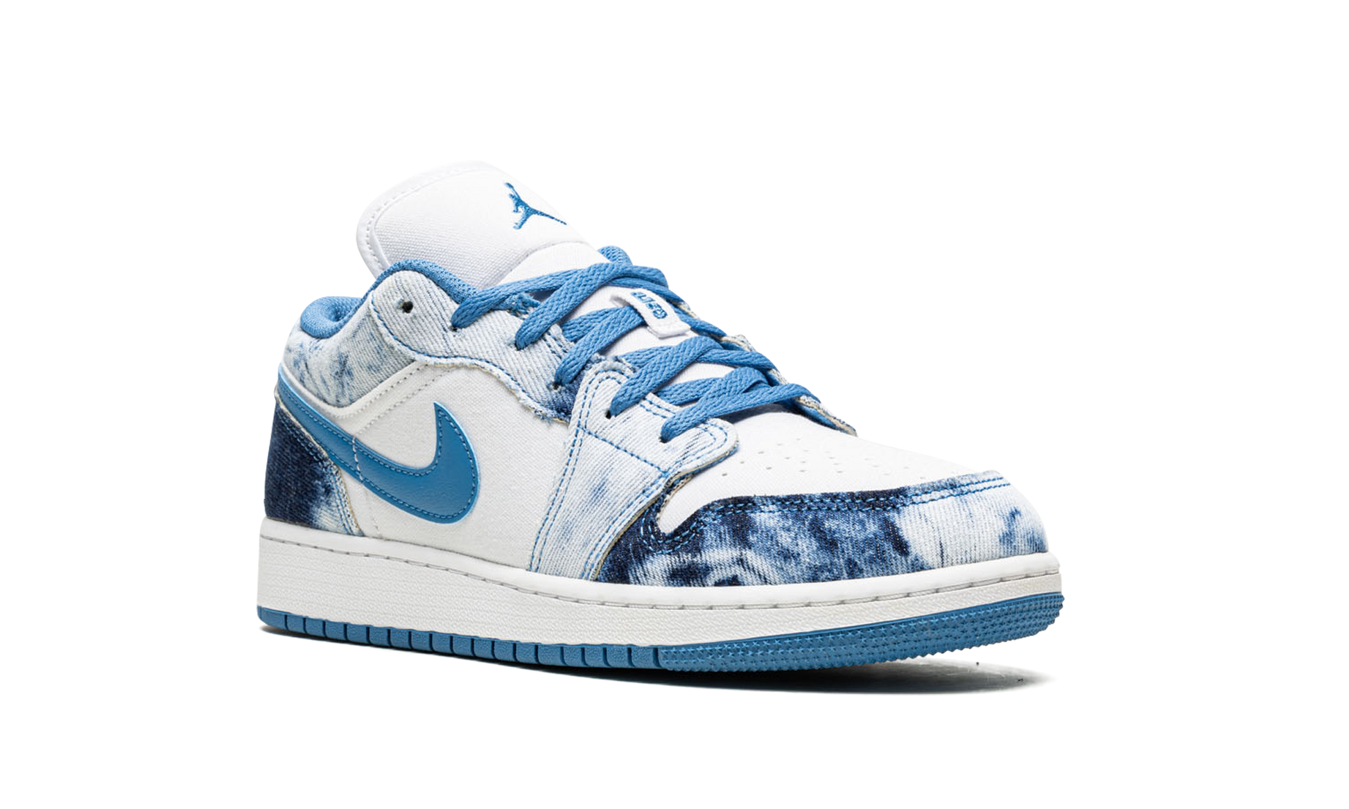 Air Jordan 1 Low Gs "acid Wash Denim" - 7