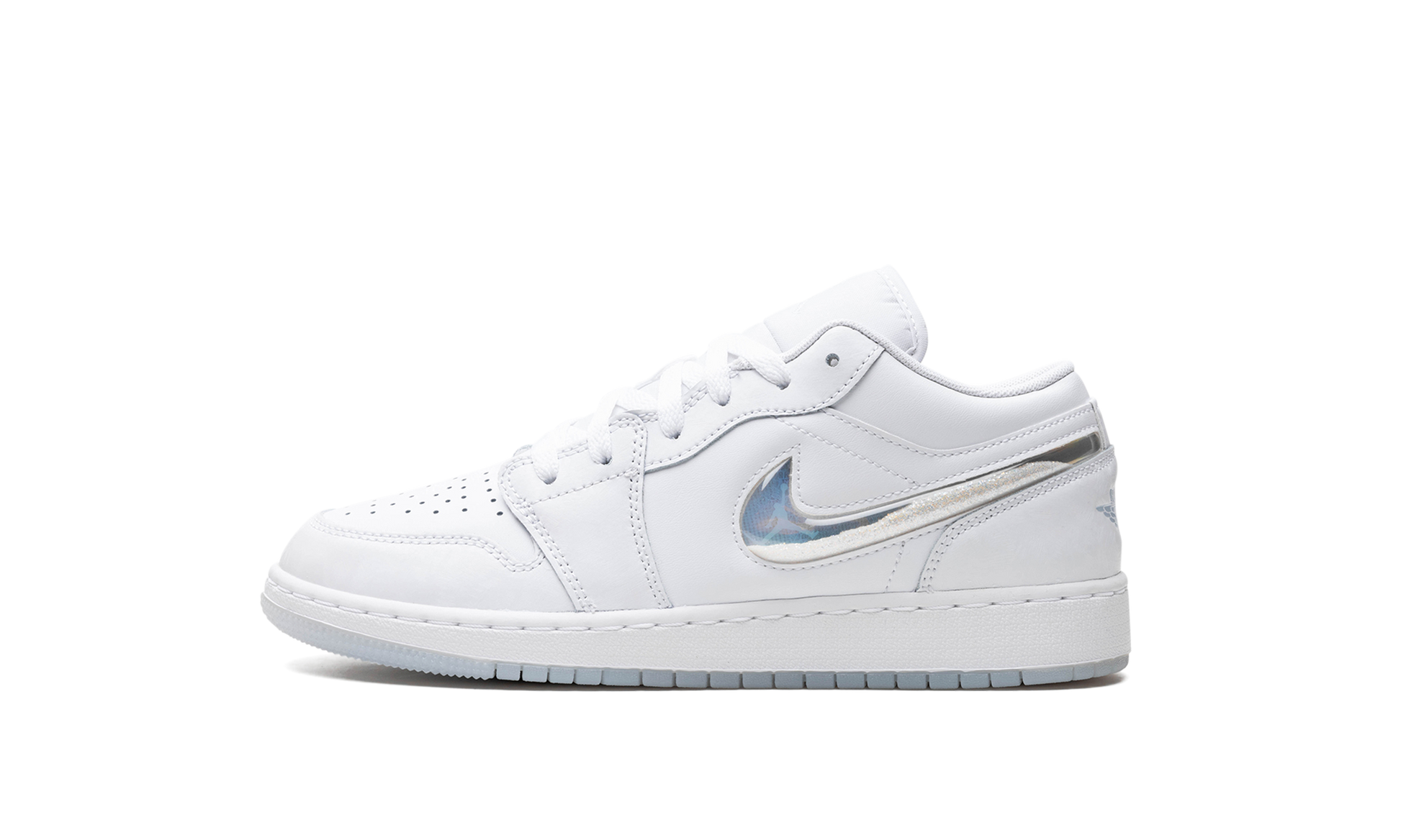 Air Jordan 1 Low Gs "glitter Swoosh" - 1
