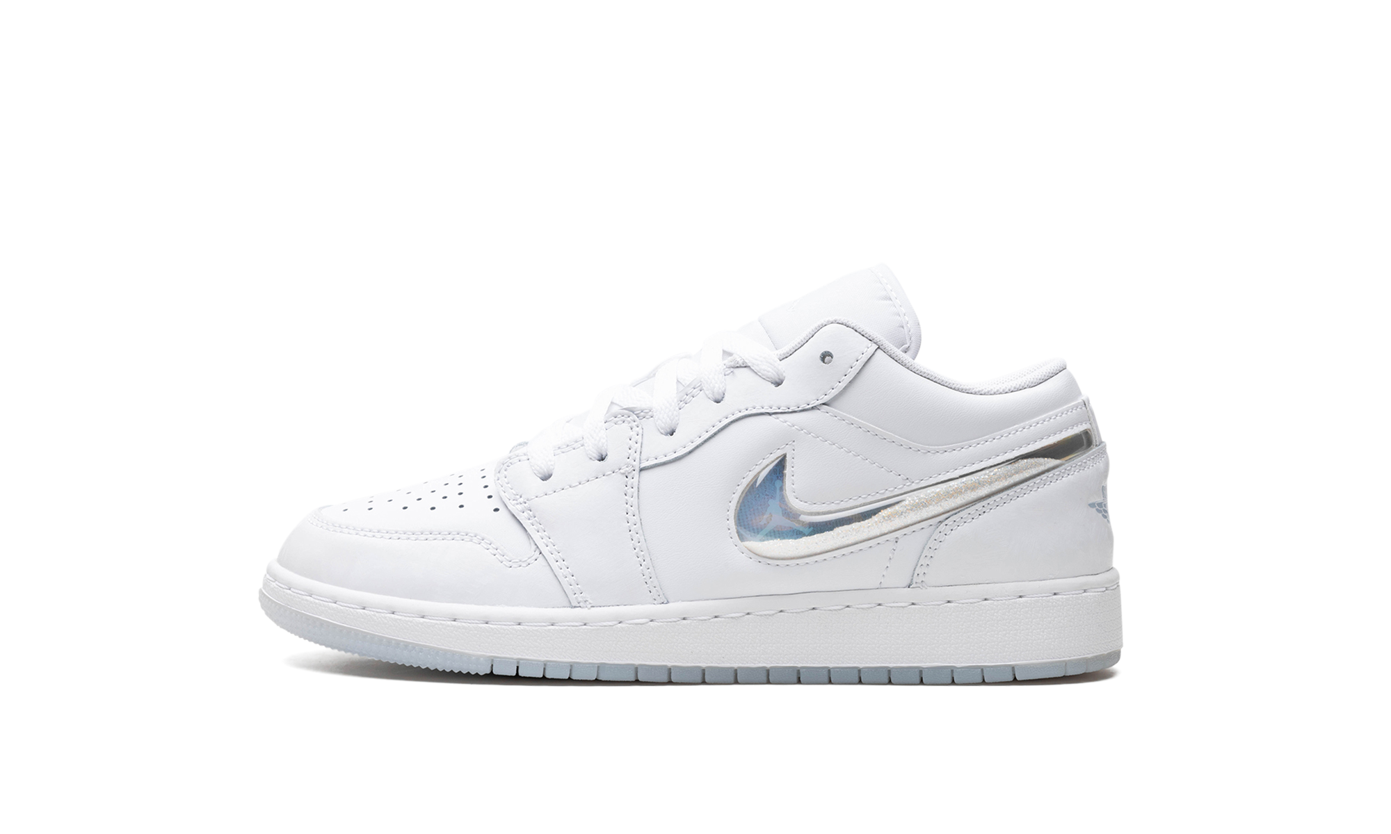 Air Jordan 1 Low Gs "glitter Swoosh" - 1