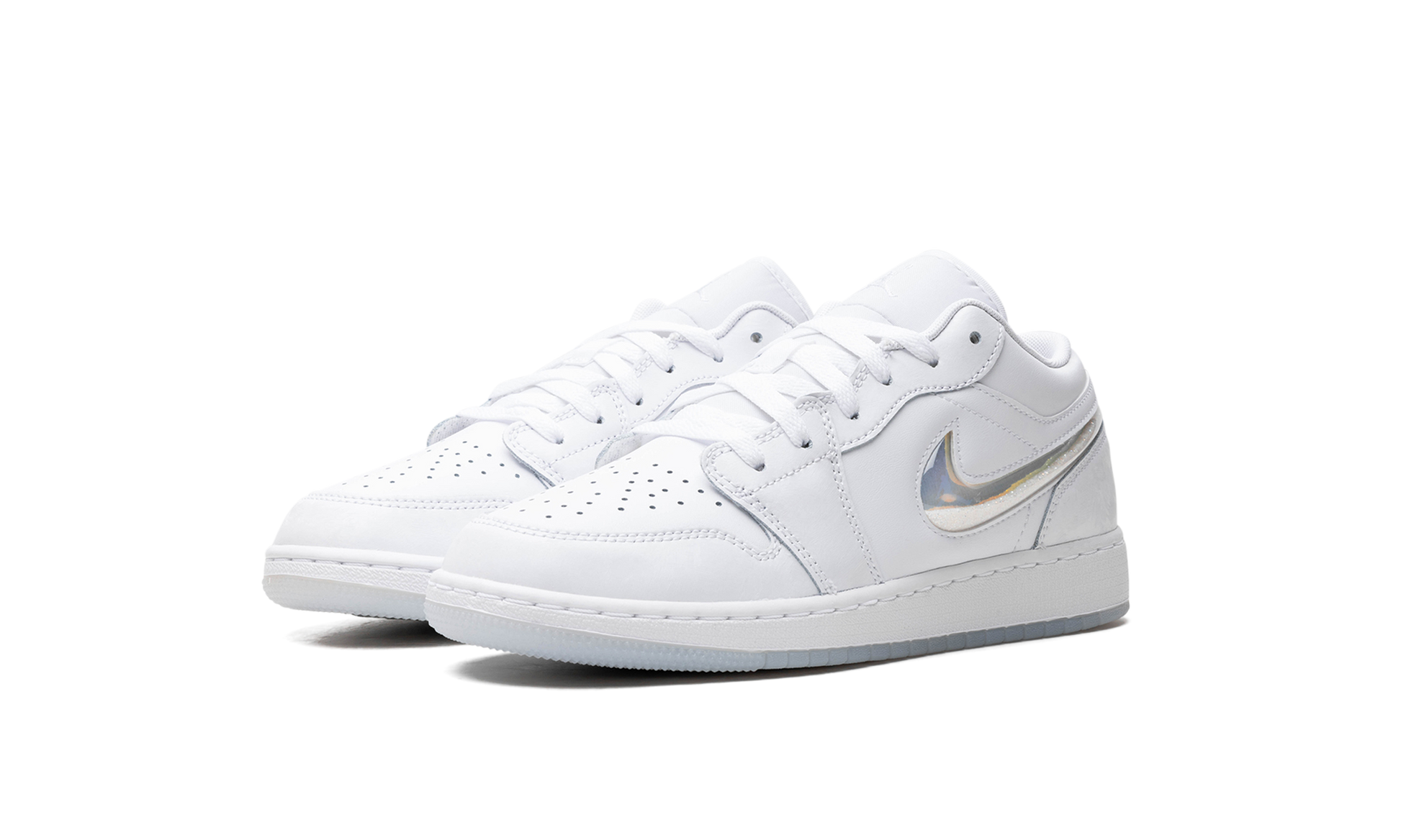 Air Jordan 1 Low Gs "glitter Swoosh" - 2