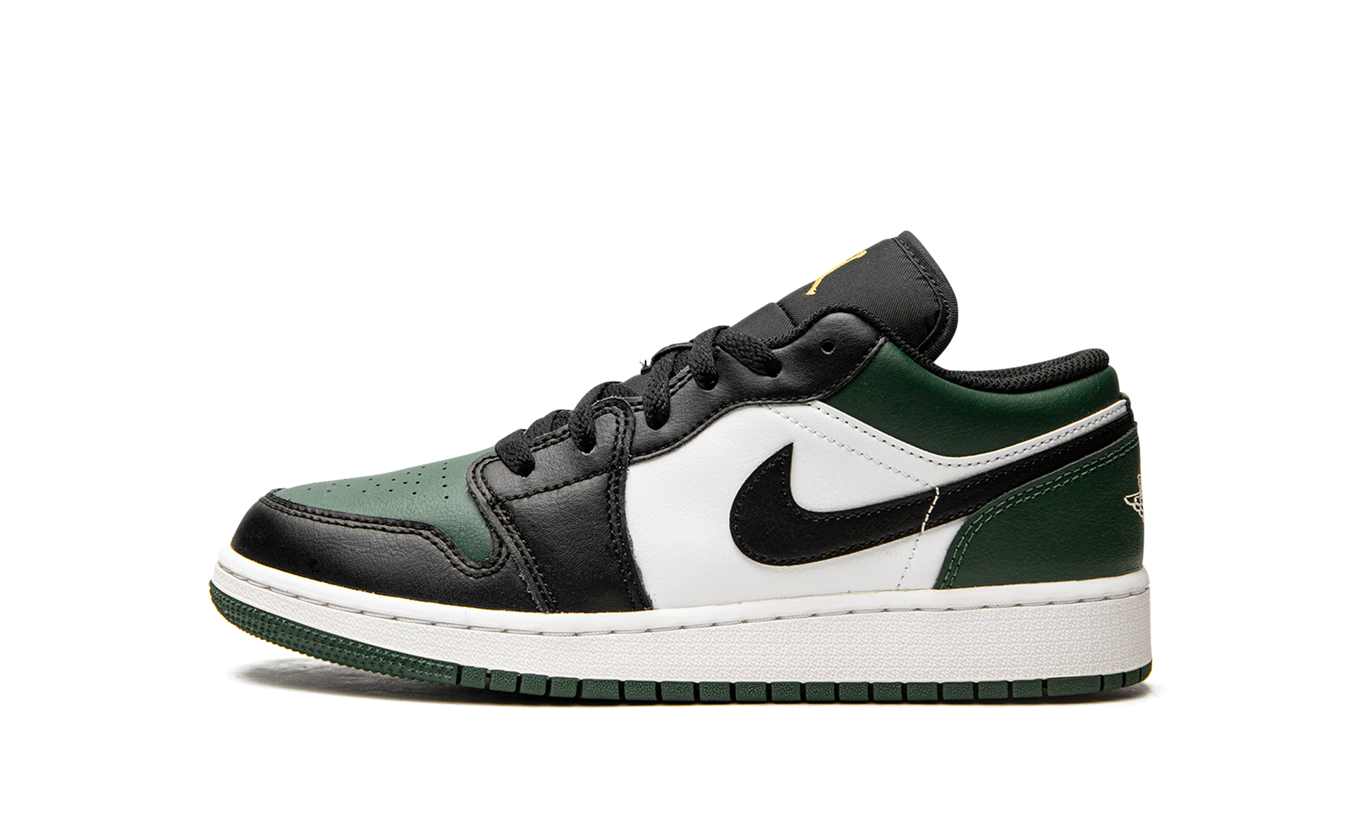 Air Jordan 1 Low Gs "green Toe" - 1