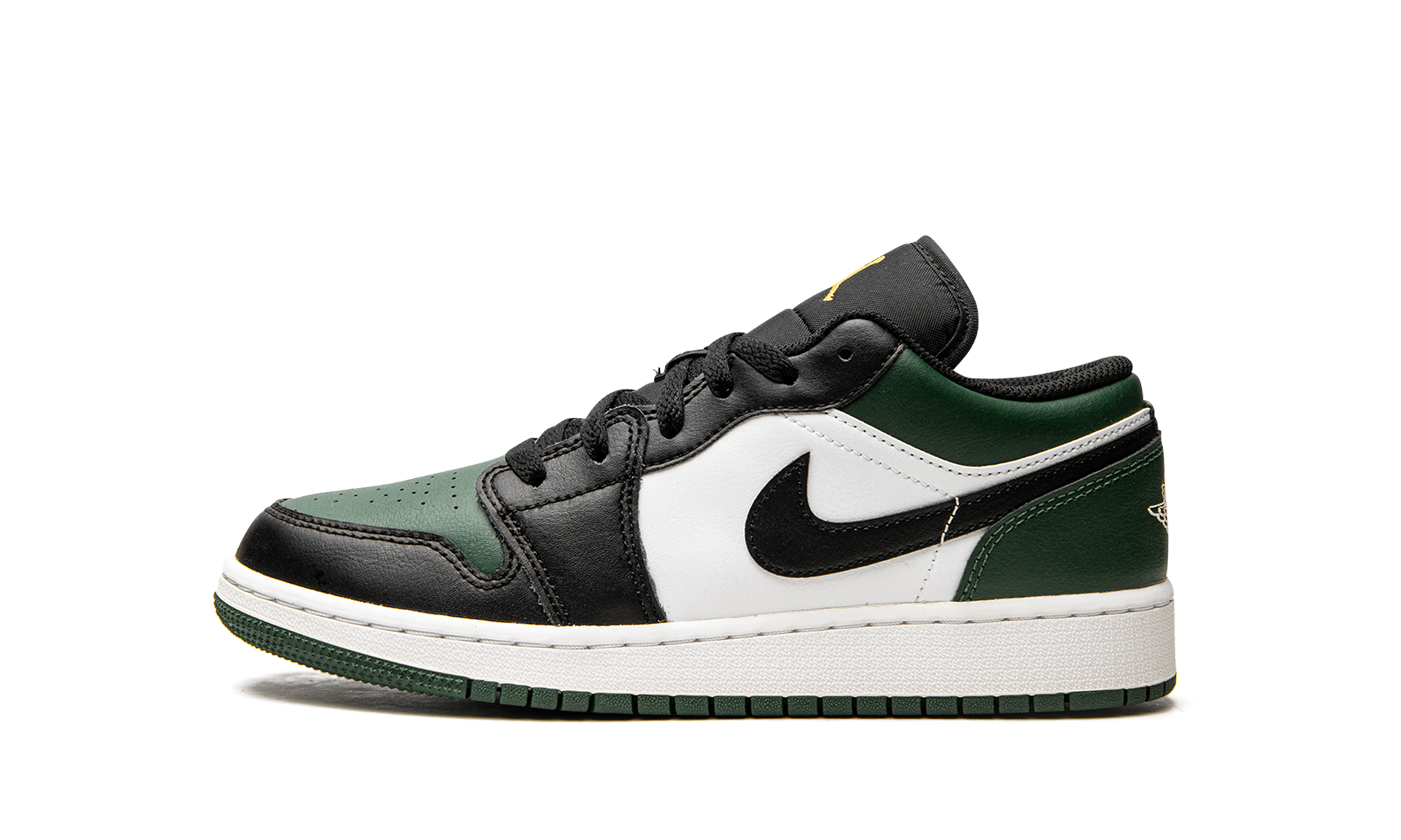 Air Jordan 1 Low Gs "green Toe" - 1