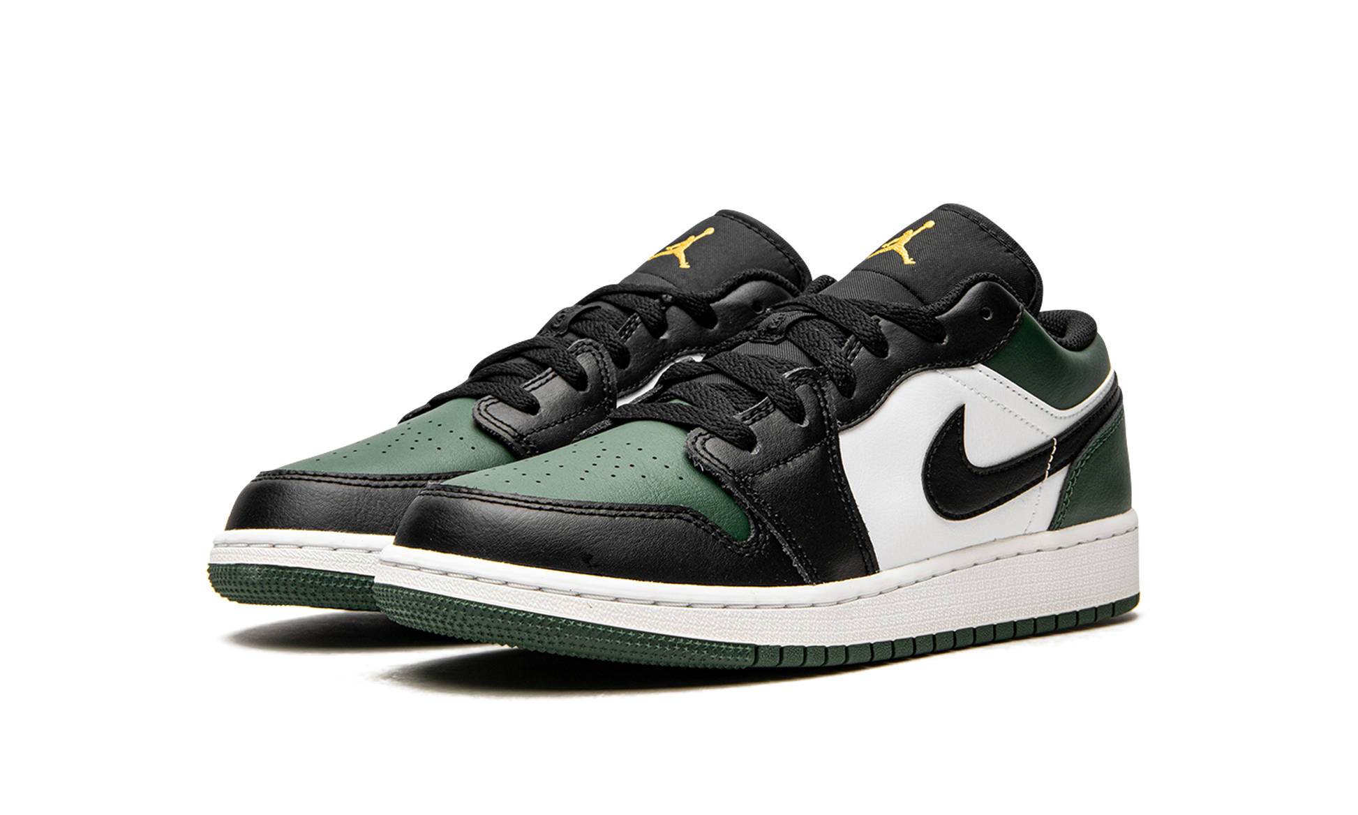 Air Jordan 1 Low Gs "green Toe" - 2