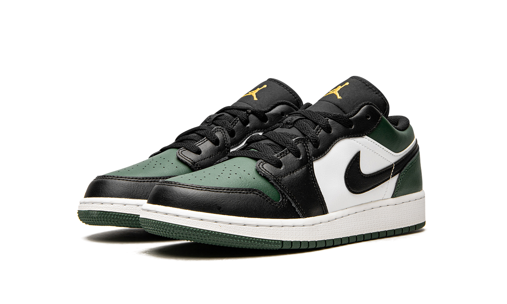 Air Jordan 1 Low Gs "green Toe" - 2