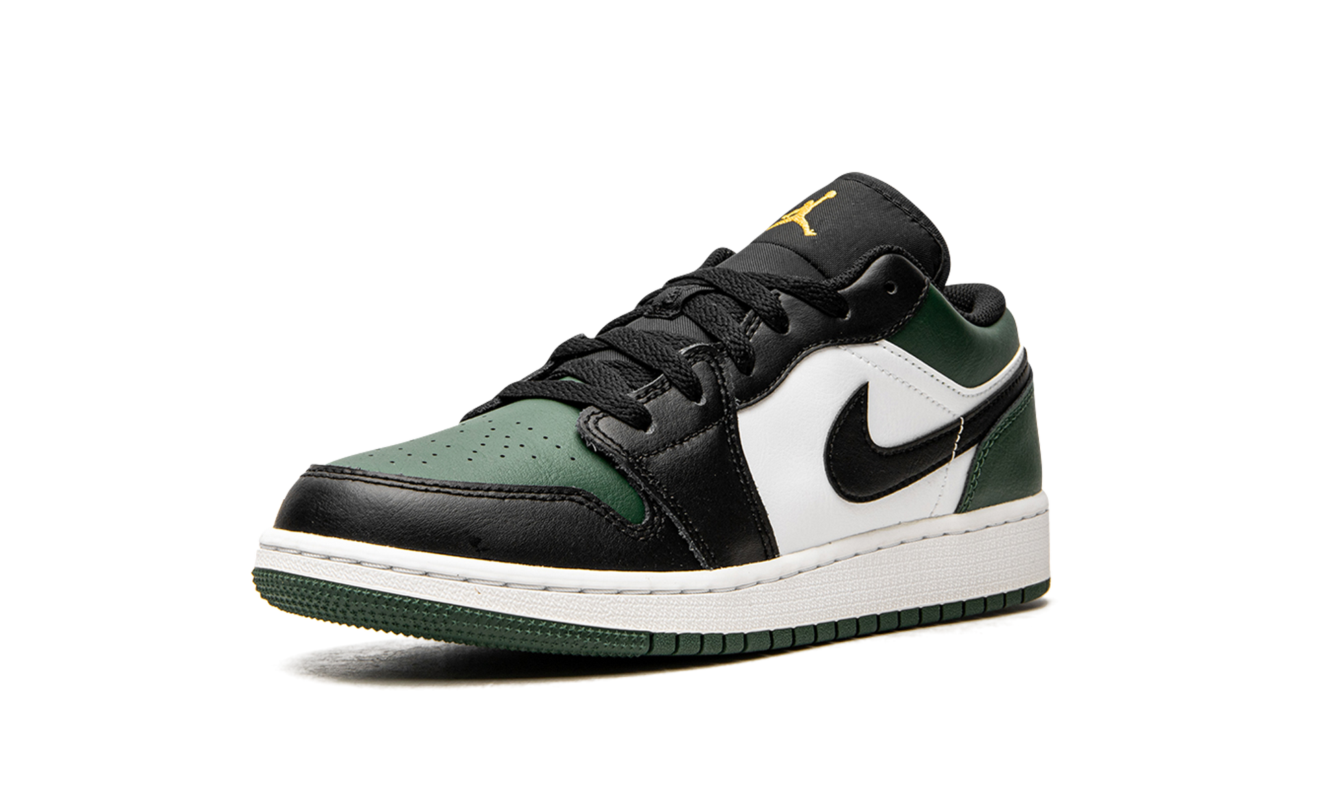 Air Jordan 1 Low Gs "green Toe" - 4