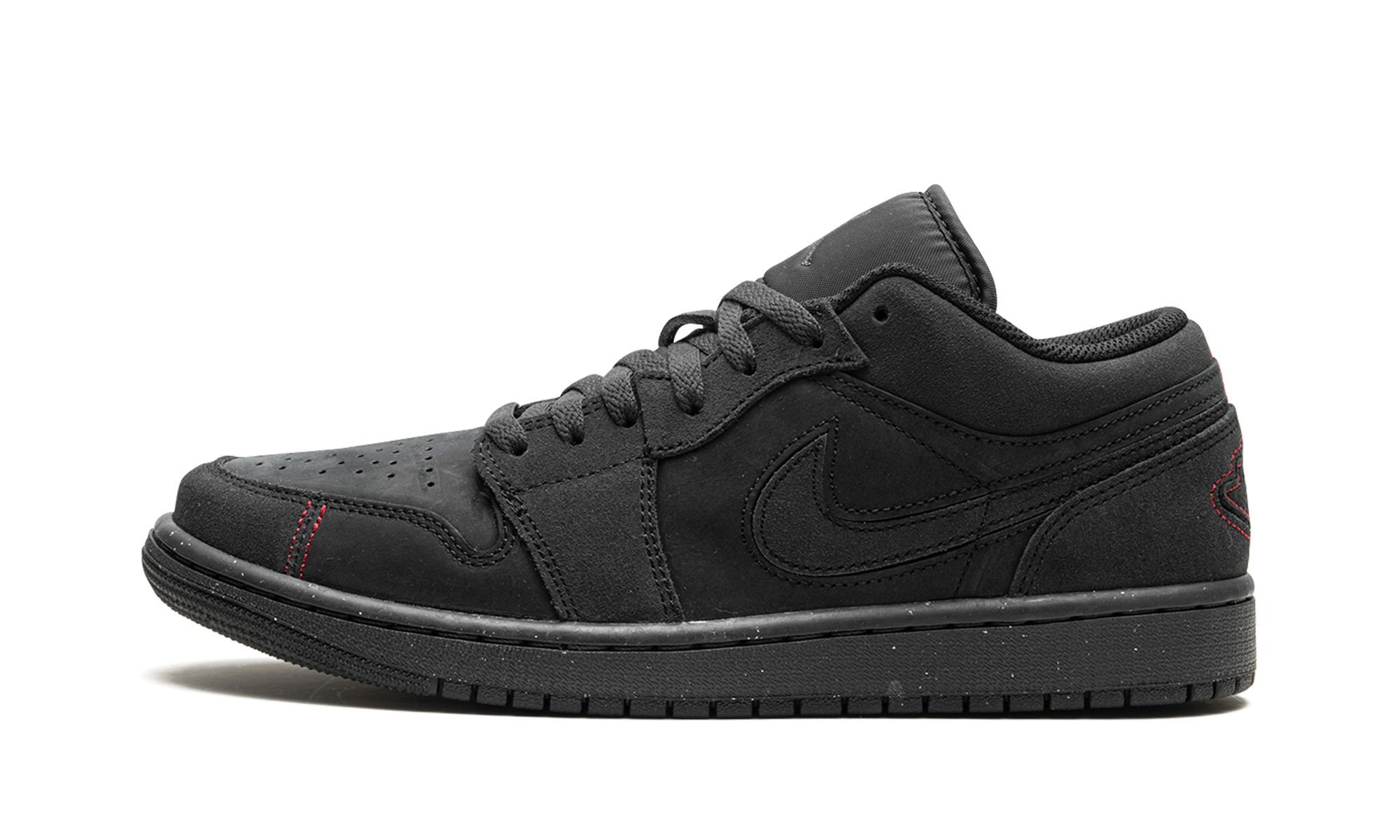 Air Jordan 1 Low Se Craft "dark Smoke Grey / Varsity Red" - 1