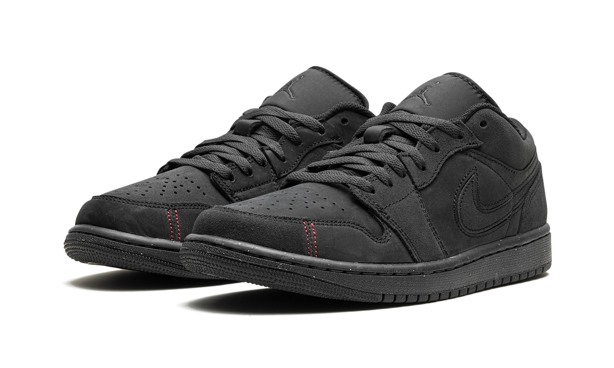 Air Jordan 1 Low Se Craft "dark Smoke Grey / Varsity Red" - 2