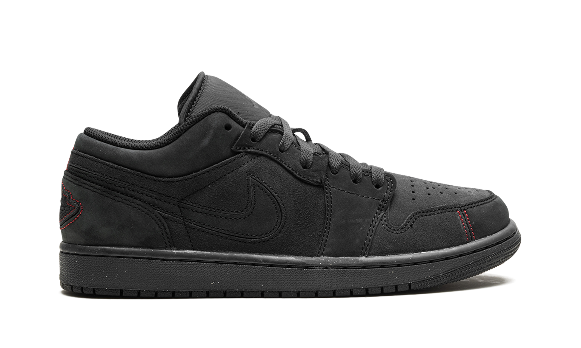 Air Jordan 1 Low Se Craft "dark Smoke Grey / Varsity Red" - 6